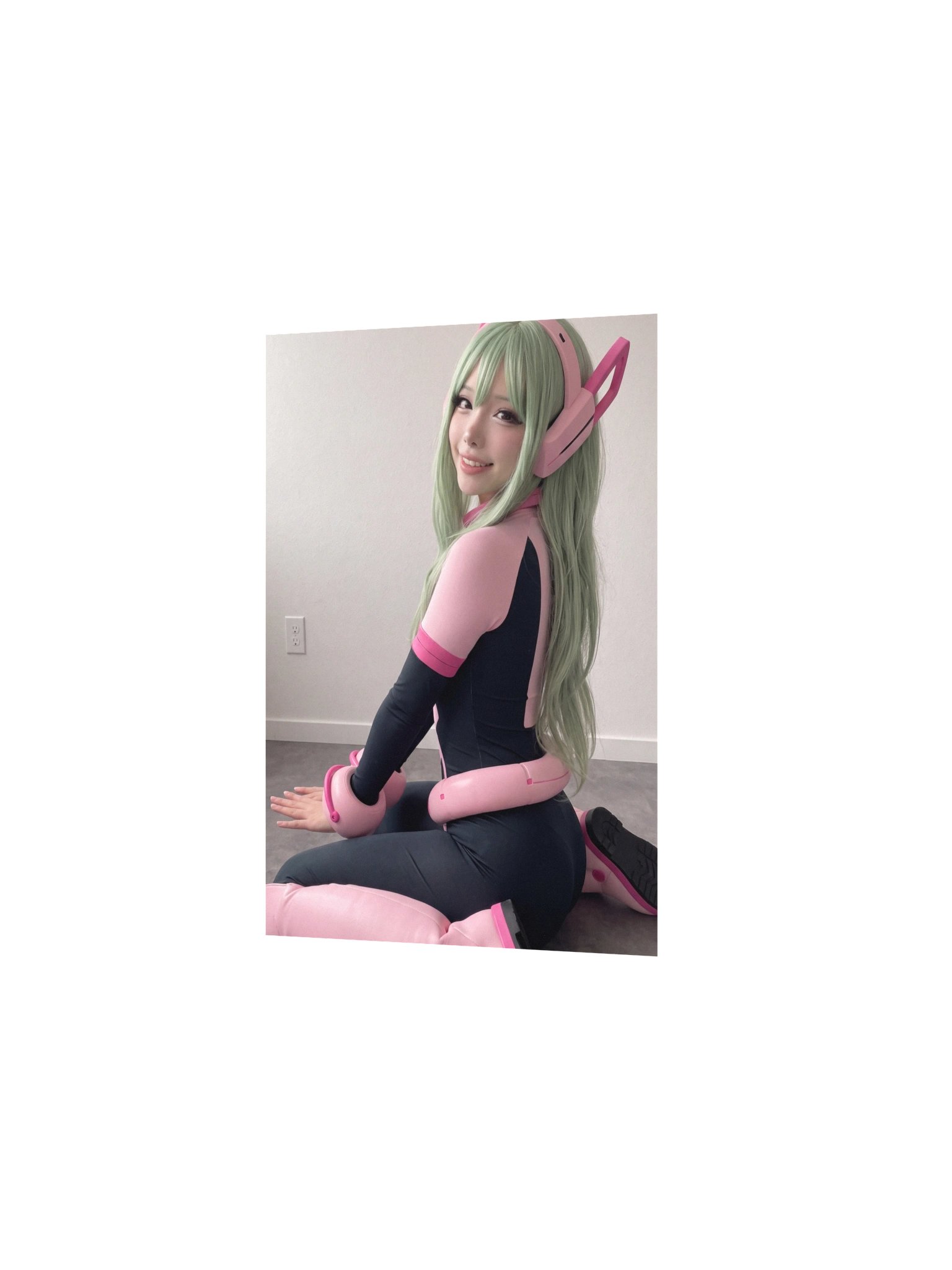 Cosplay Corner – Waifufaee as Ochaco from My Hero Academia Enhanced Matte Poster product image (12)