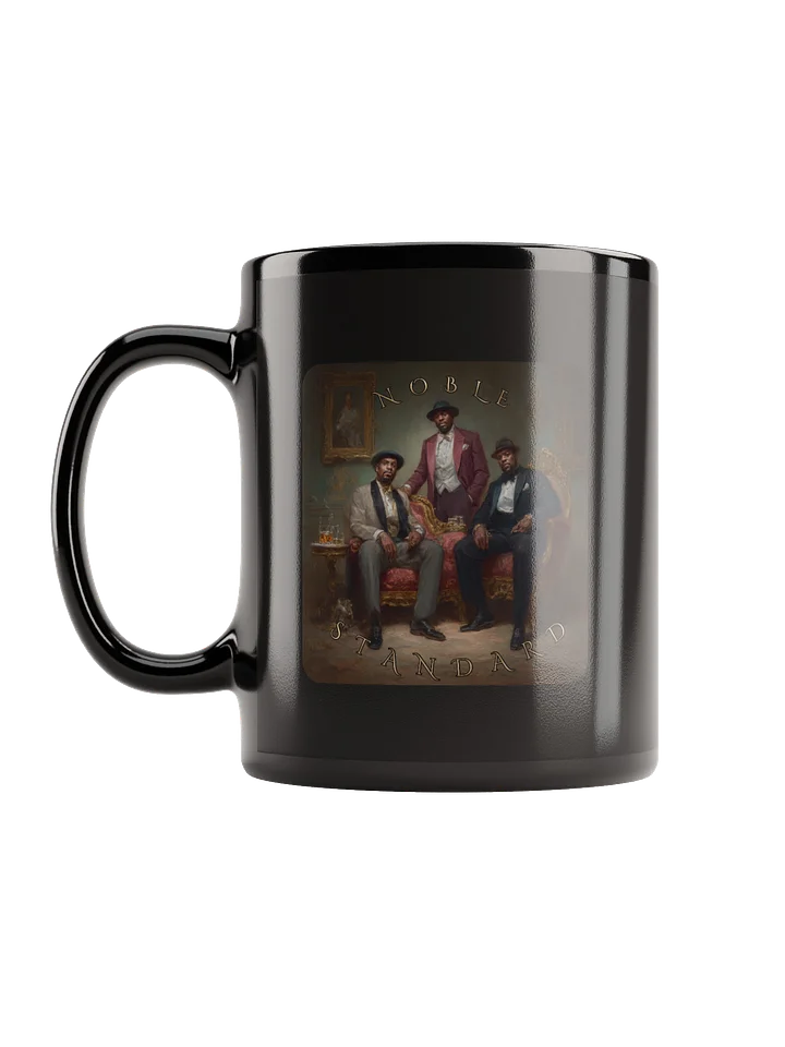 The Noble Standard Black Glossy Mug product image (1)