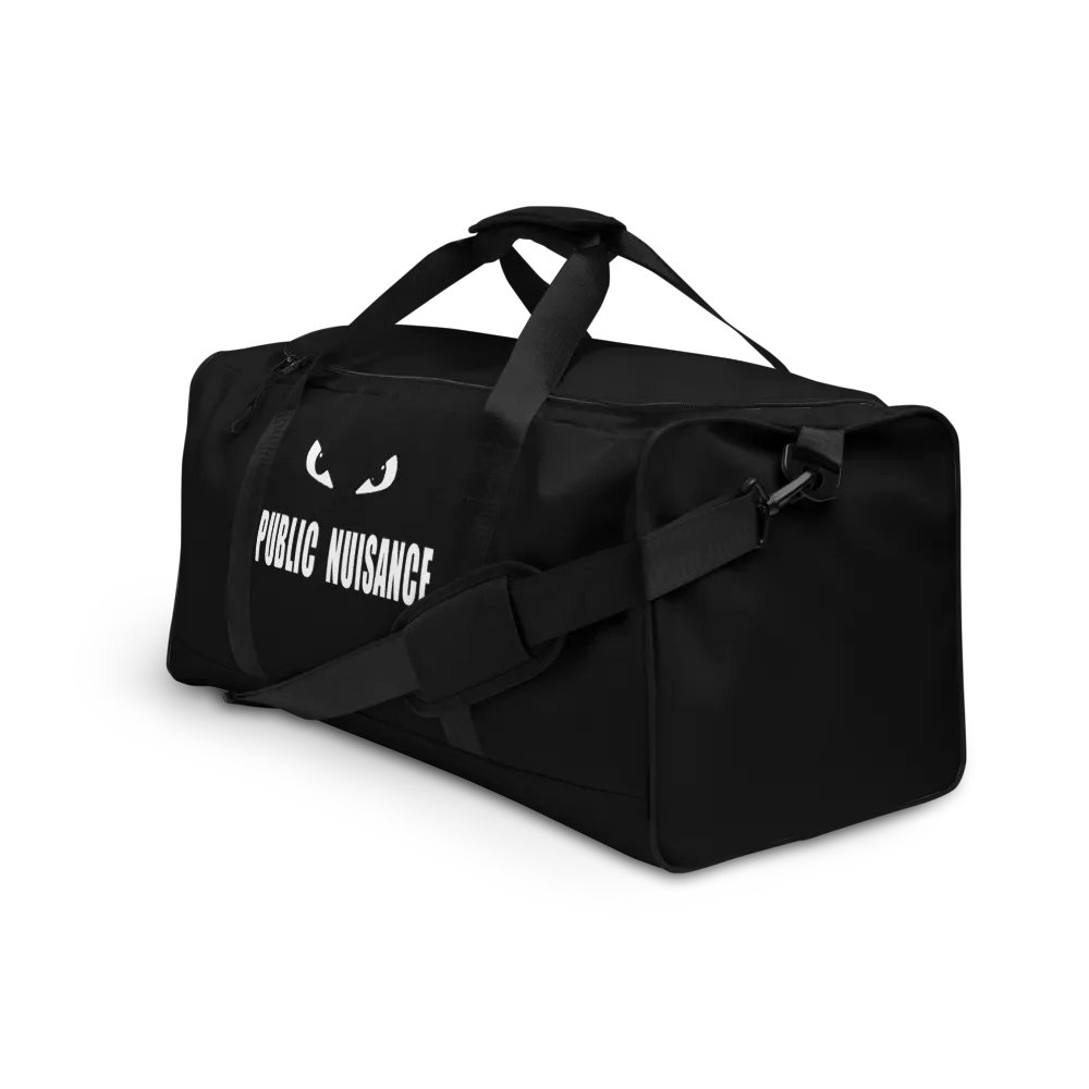 Public Nuisance: Black Block Duffle Bag product image (3)