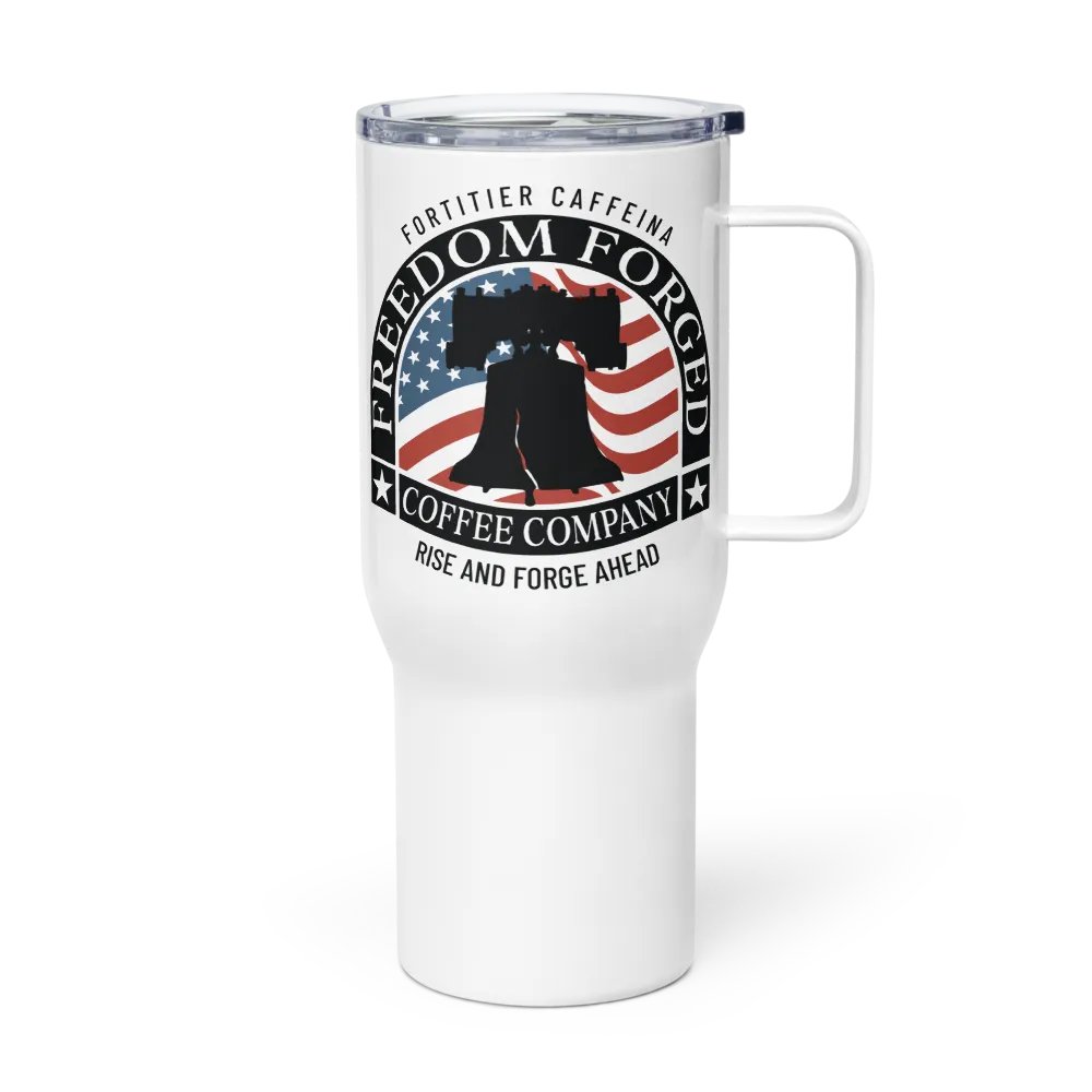 Freedom Forged Travel Tumbler – Built for the Journey product image (4)