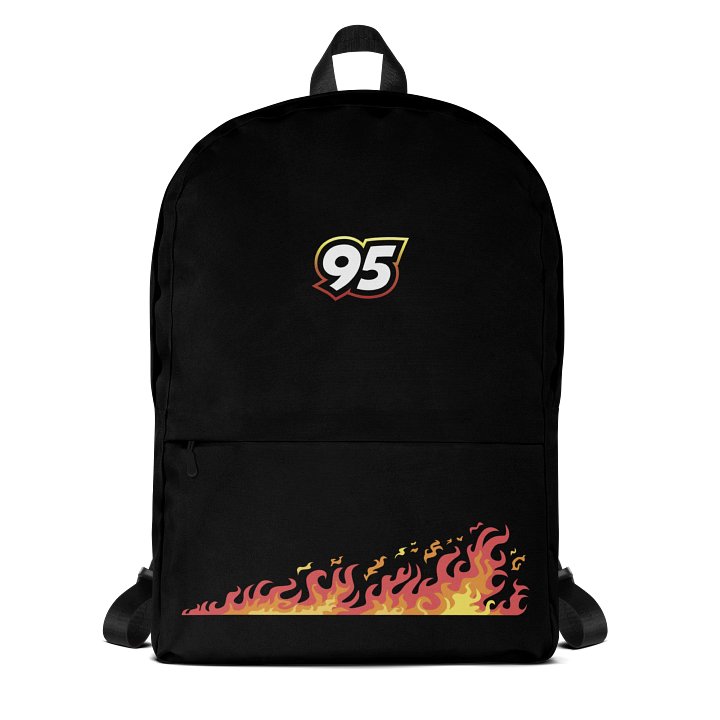 95 Flames All-Over Backpack product image (1)