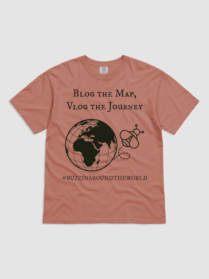 Blog The Map, Vlog The Journey T-Shirt product image (1)