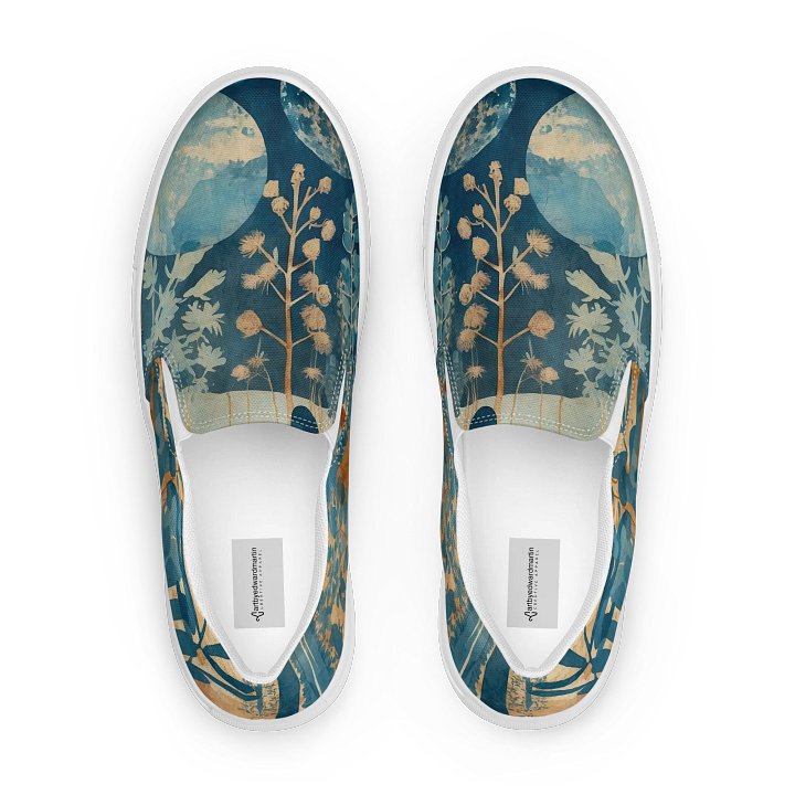 Celestial Botanical Dreams Slip-Ons product image (1)