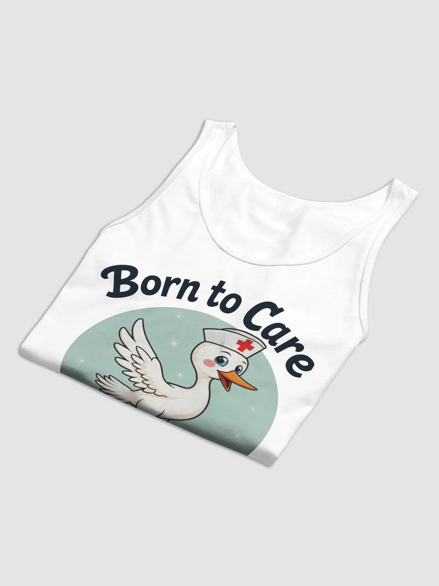 Quirky Nurse Duck Jersey Tank product image (13)