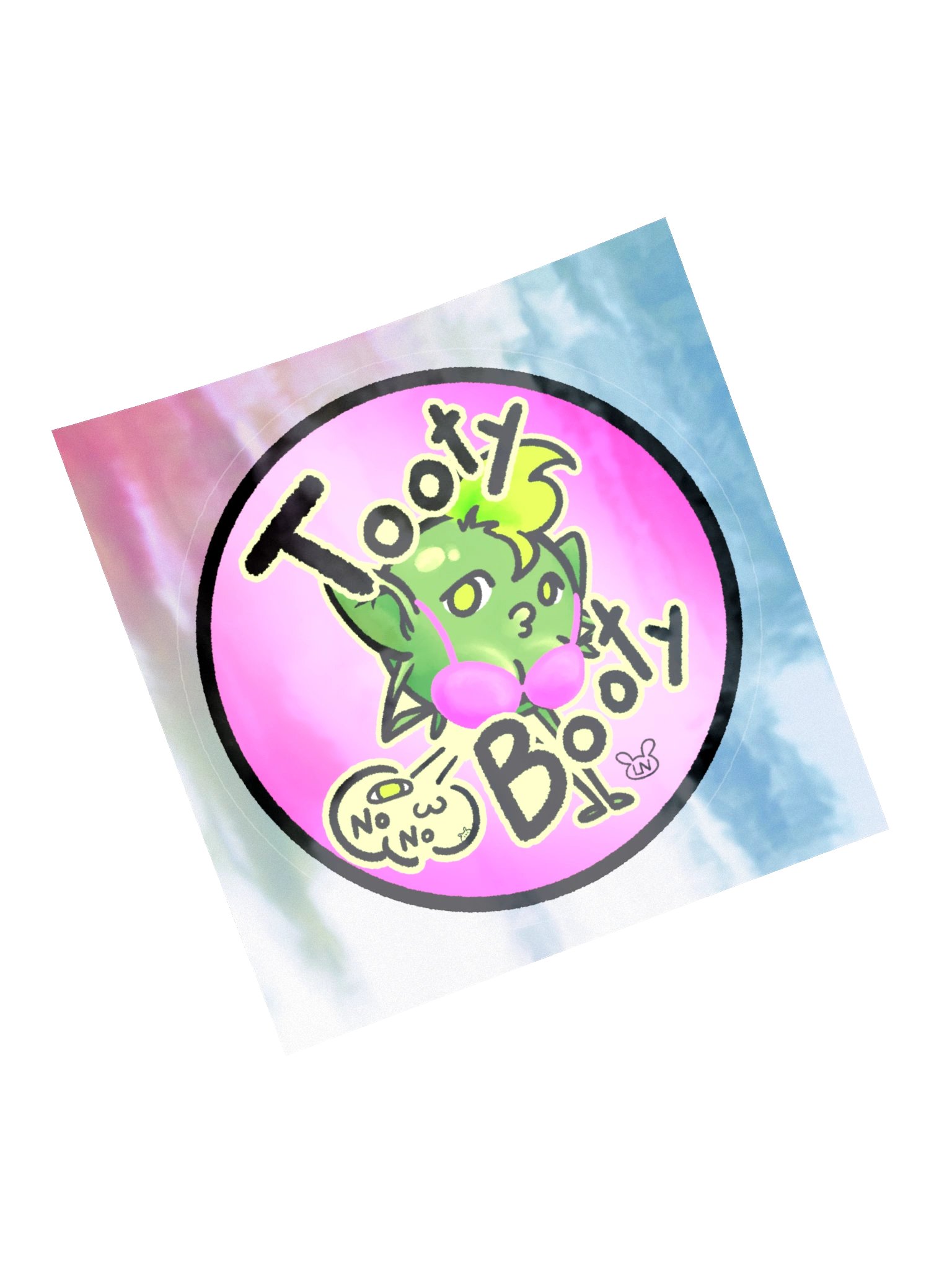 Tooty Booty - Holographic Sticker product image (5)