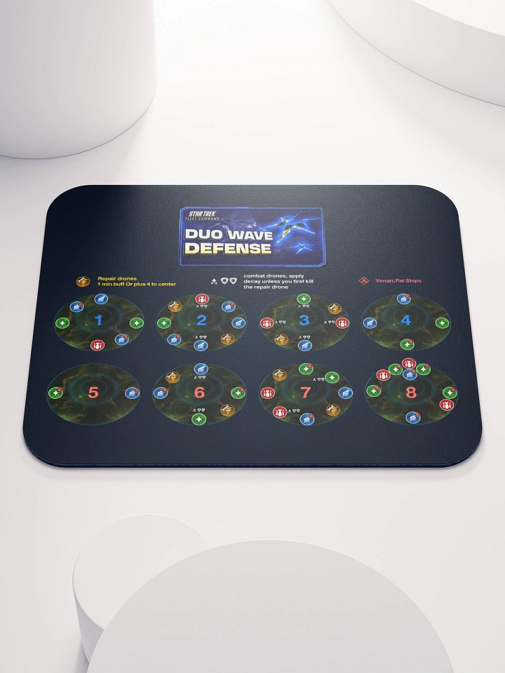 Duo Wave Mouse Mat 2 product image (1)