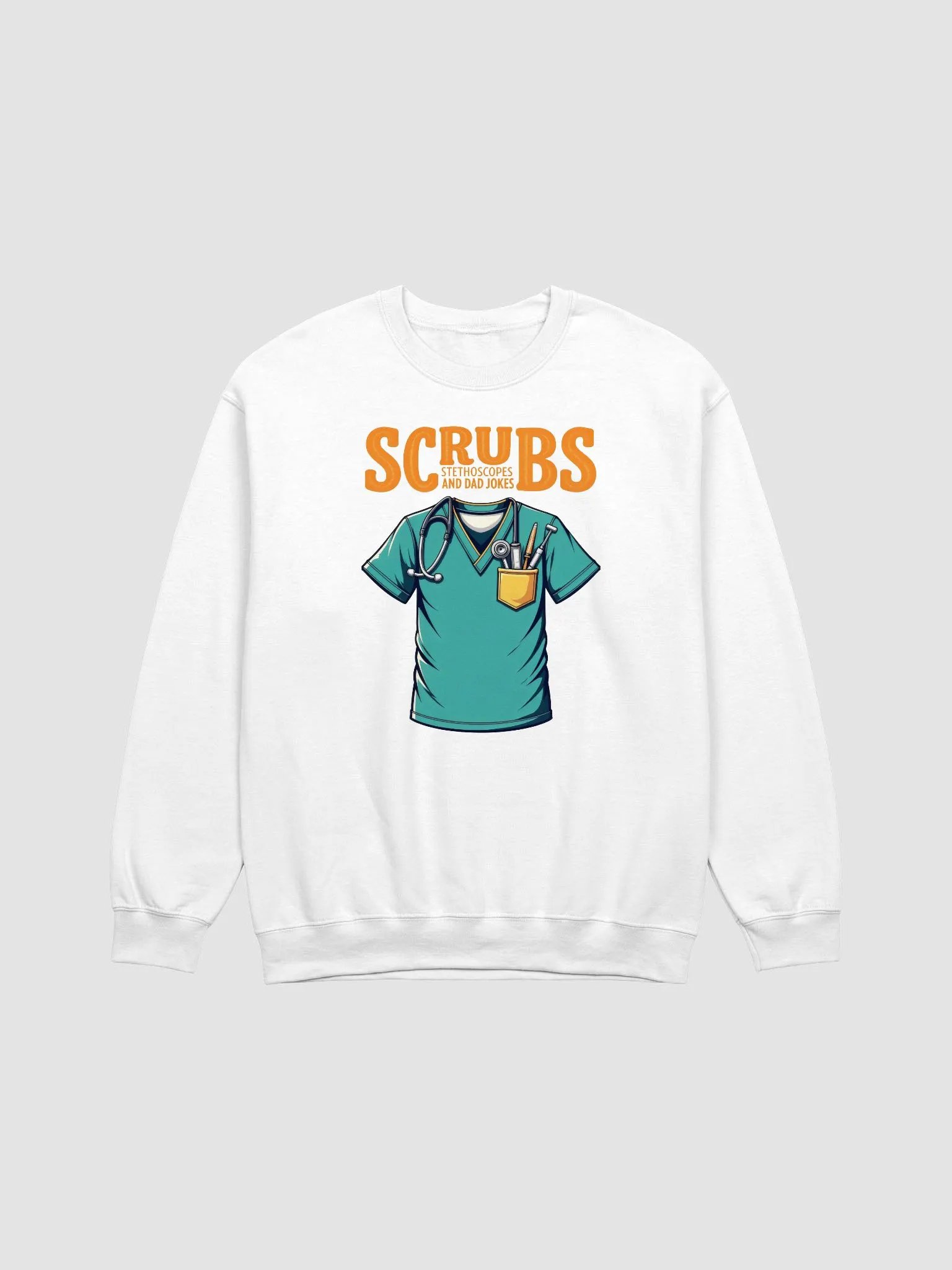 Medical Marvel Scrubs Crewneck Sweatshirt product image (10)