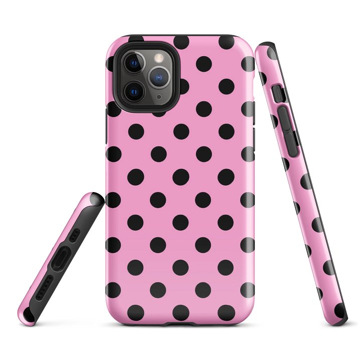 birthday polka dot i phone case product image (2)