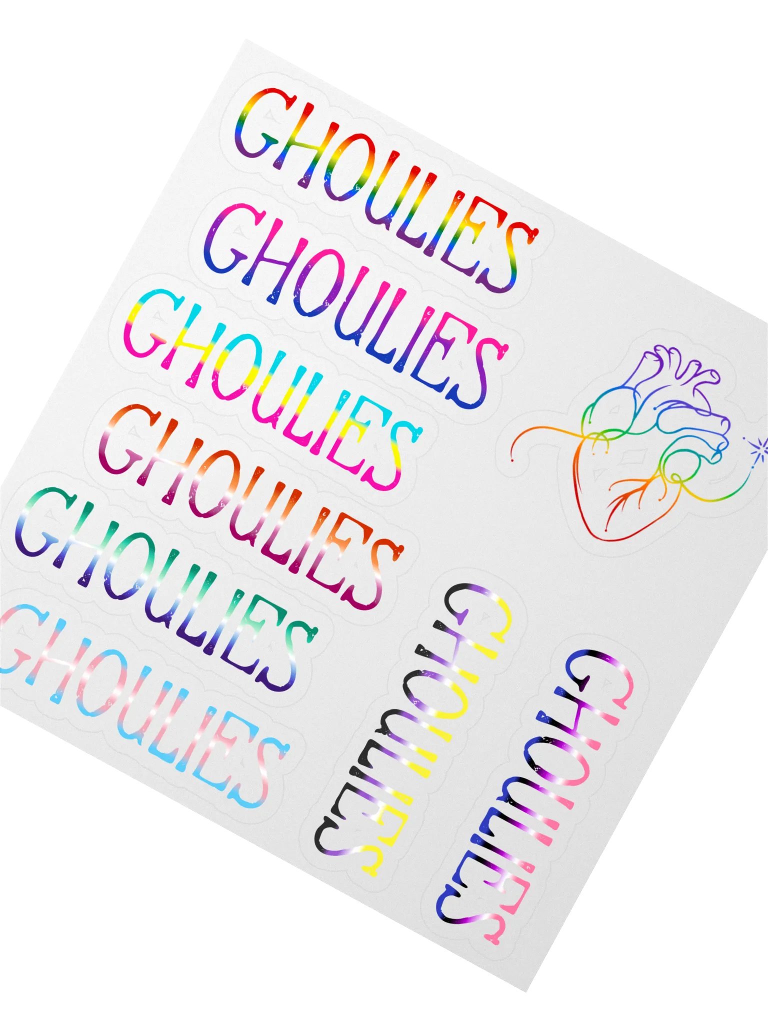 Pride Sticker Sheet- Flags product image (2)