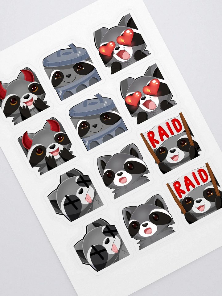 Emote Sticker Sheet product image (1)