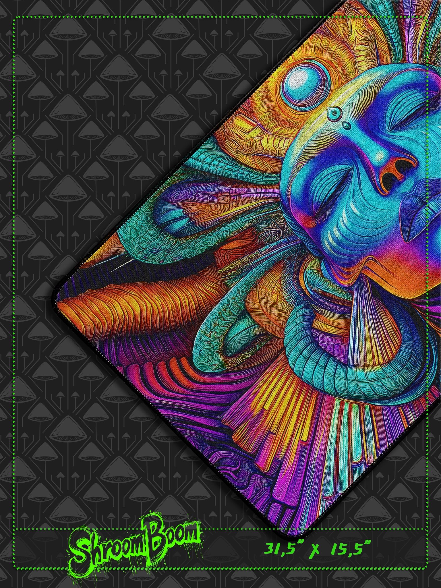 Oracle Mask - Mystical Art Desk Mat 31.5 x 15.5 product image (2)