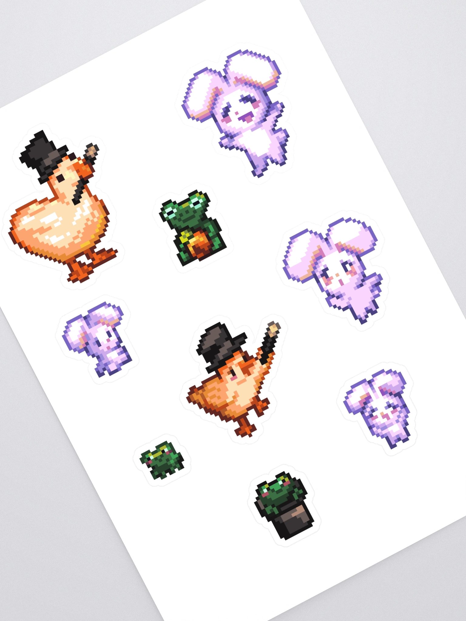 Alys, Pearl and Frogbert Sticker Set product image (1)