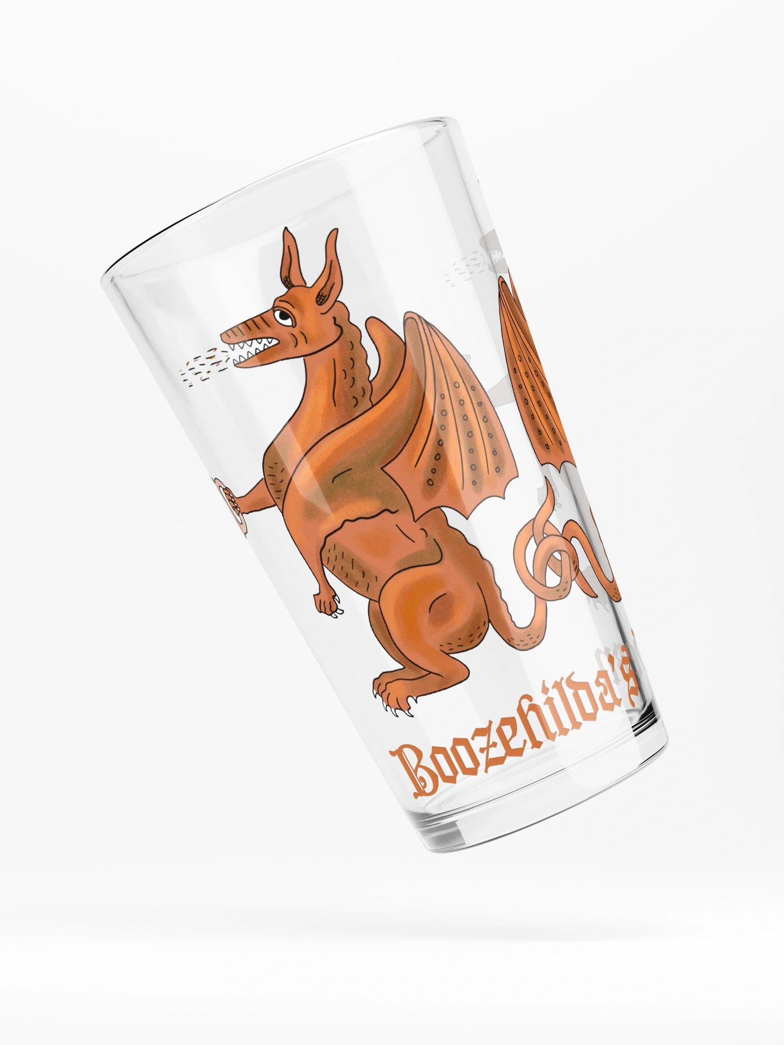 Boozehildas Tavern Pint Glass product image (4)