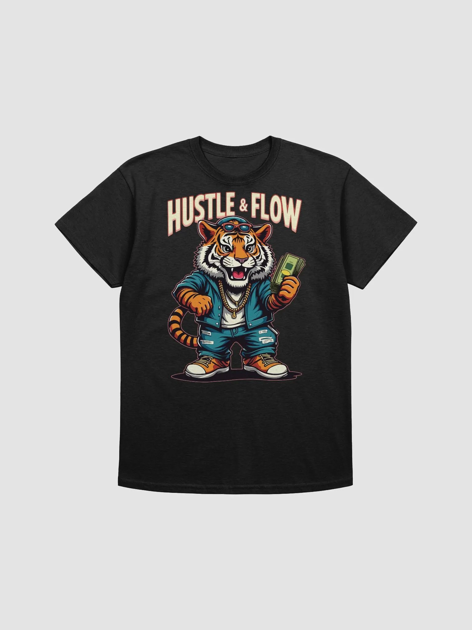 Hustle & Flow Tiger T-Shirt product image (1)