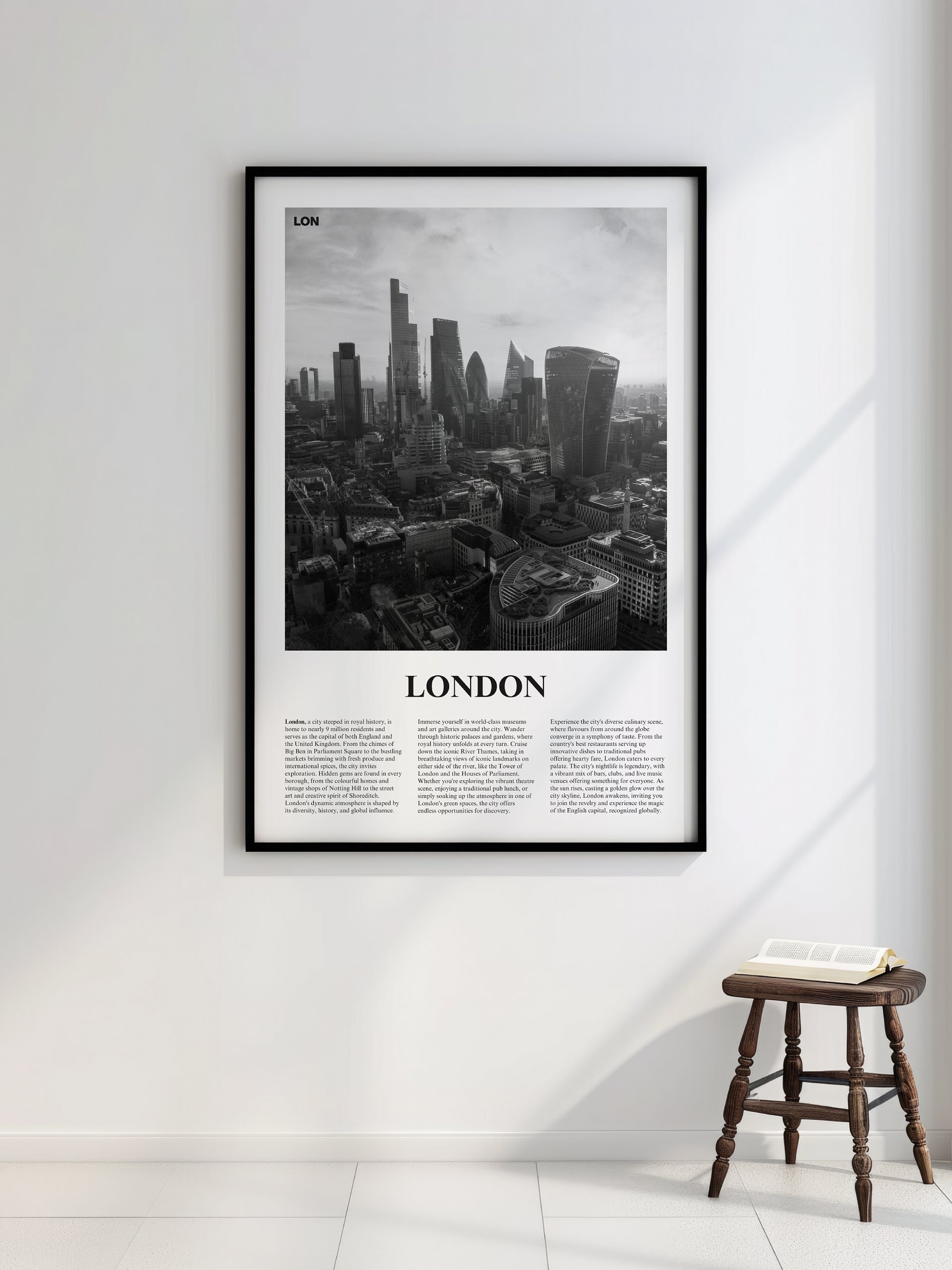 London 03 Newspaper Poster product image (2)