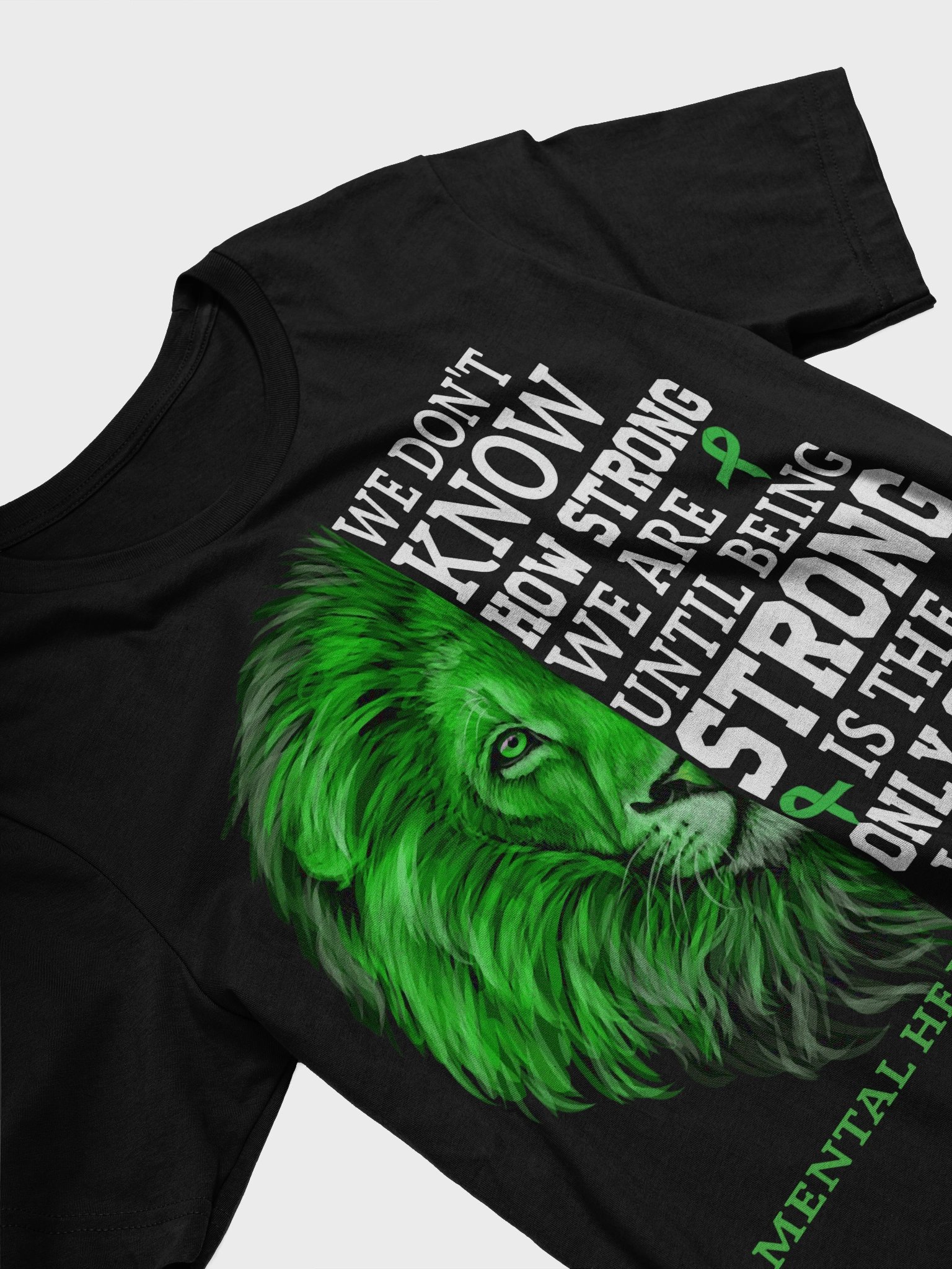 Courageous Lion Mental Health Awareness T-Shirt product image (3)