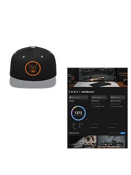 T.A.M.S & Snapback Hat Bundle