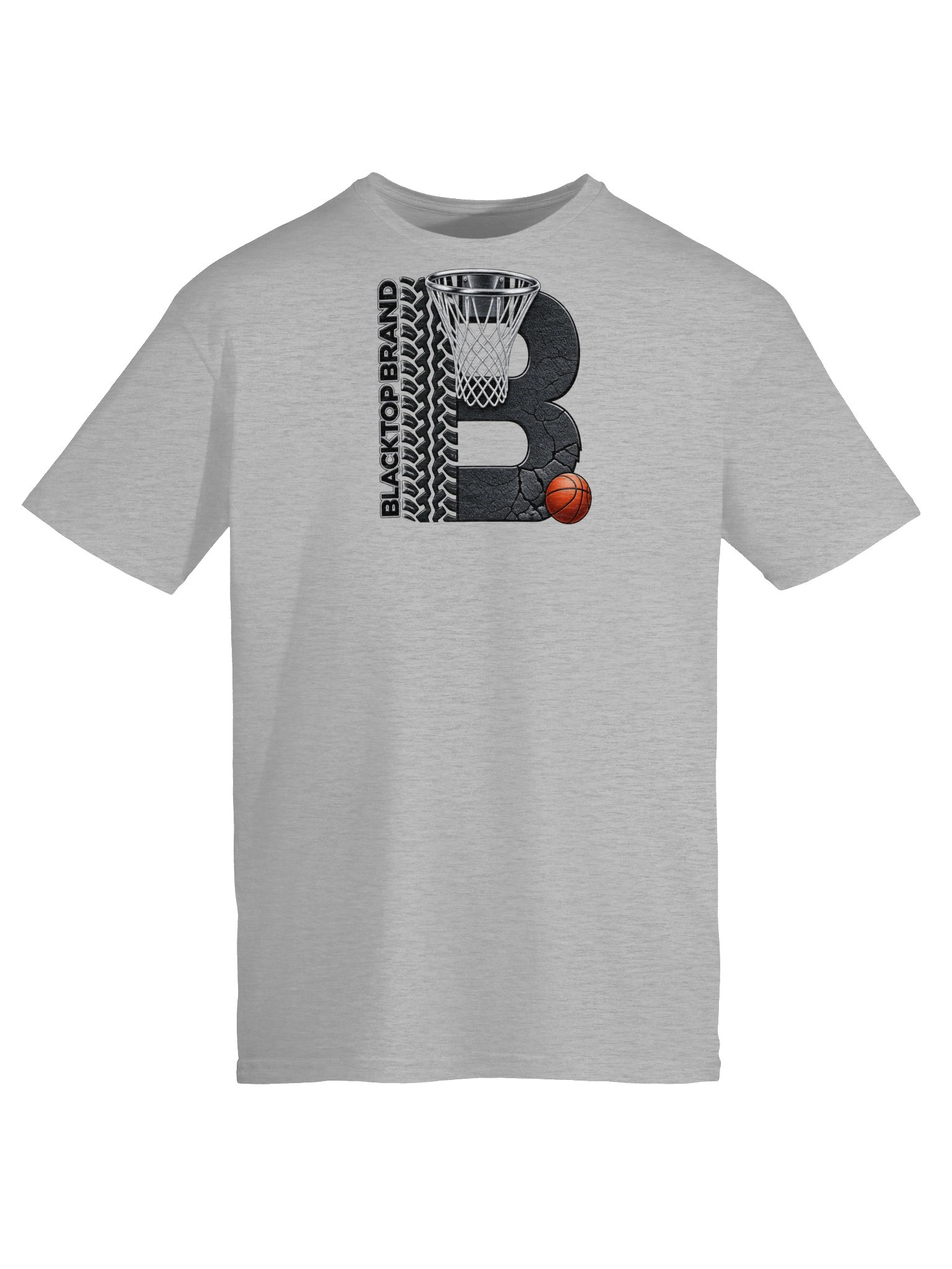 Blacktop Brand Basketball Logo Tee product image (5)