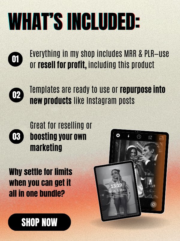 MRR/PLR Pinterest Templates for Coaching product image (6)