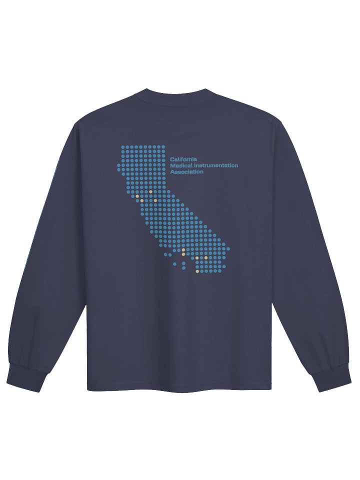 CMIA Premium Long Sleeve / Cyan Map — Color Logo product image (2)