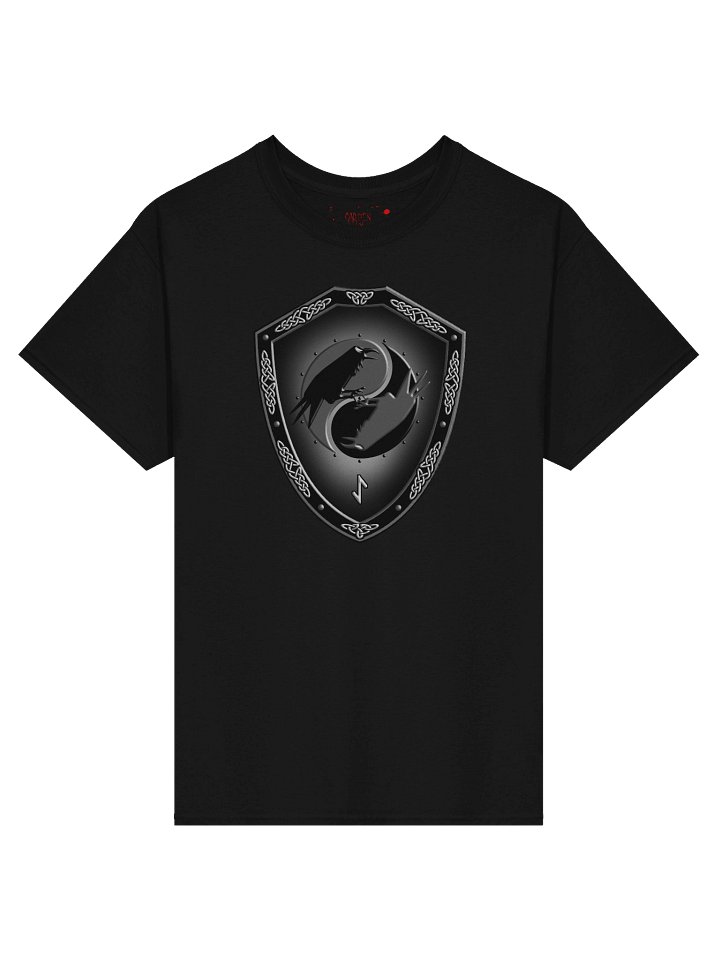 VIKING SHIELD 15 Ravens with (EIHWAZ - Yew Tree – Strength, Reliability, Trustworthiness) product image (1)
