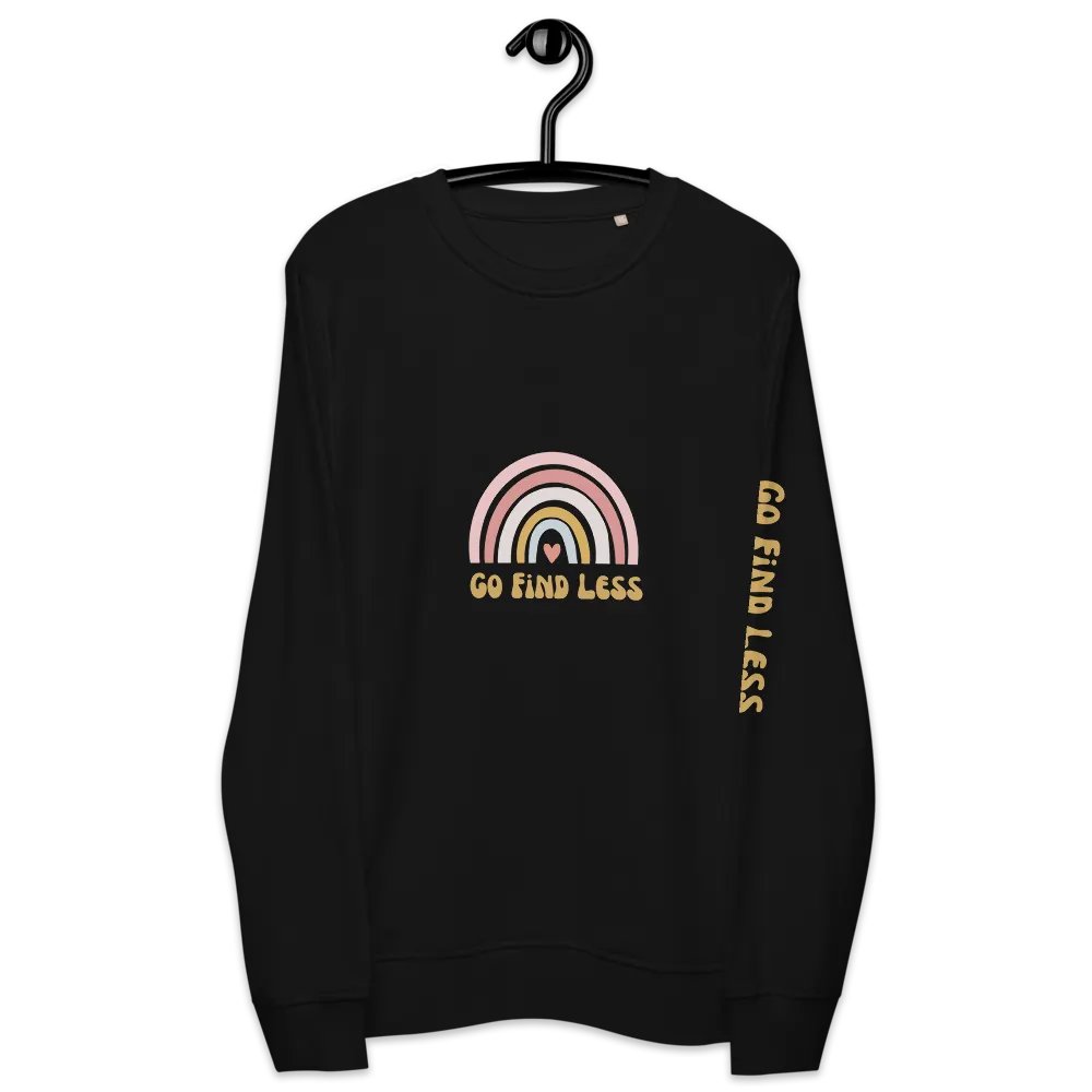Go Find Less - Unisex Organic Cotton Sweatshirt product image (10)