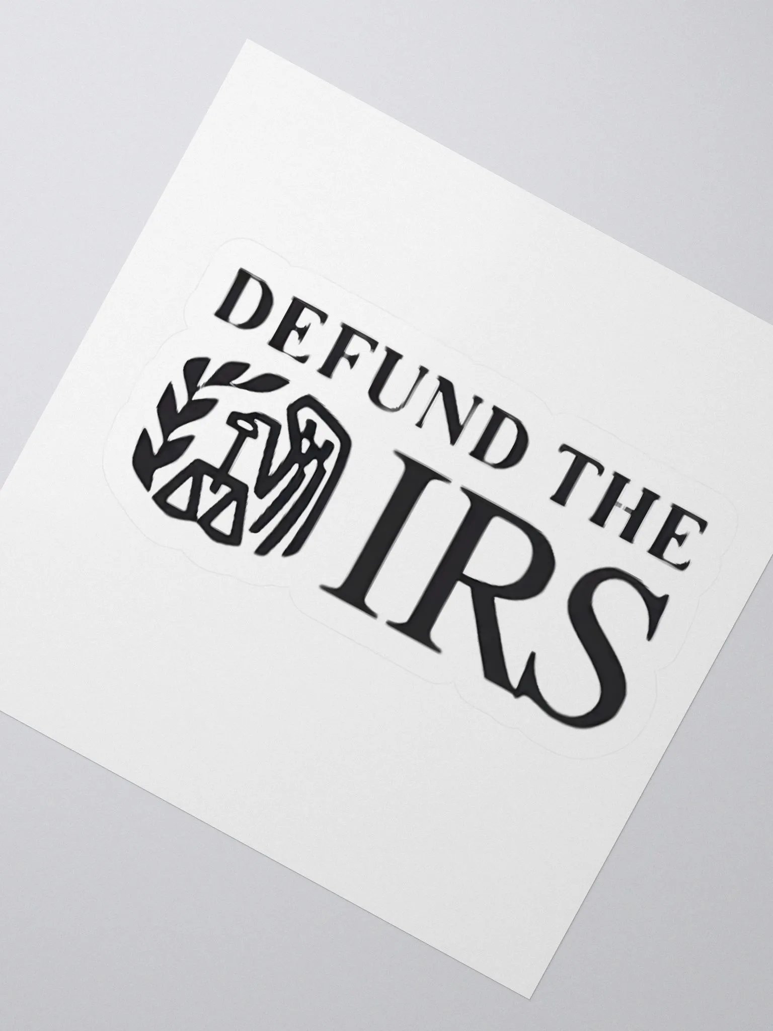 Defund The IRS Sticker product image (2)