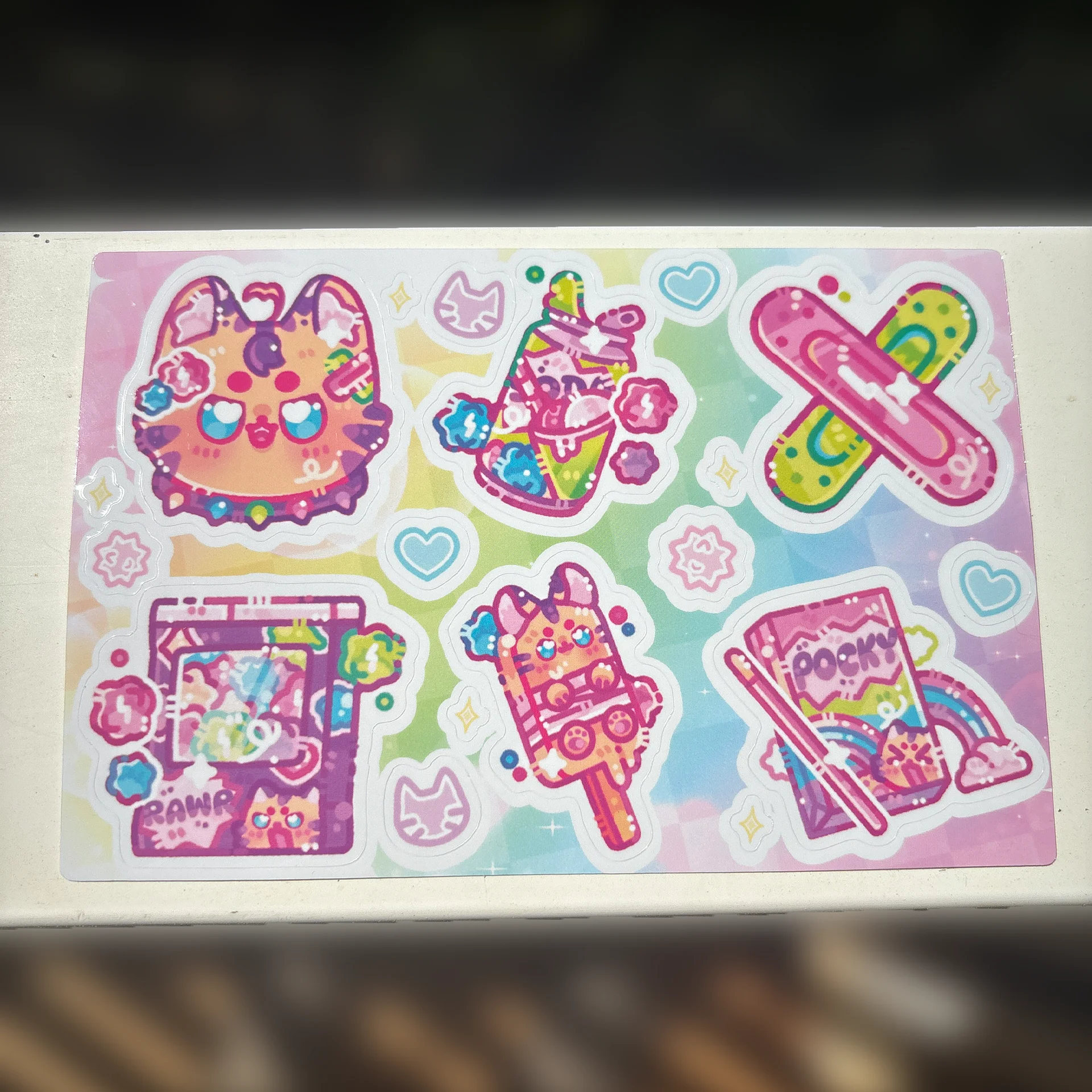 Brawl Debut Sticker Sheet product image (1)