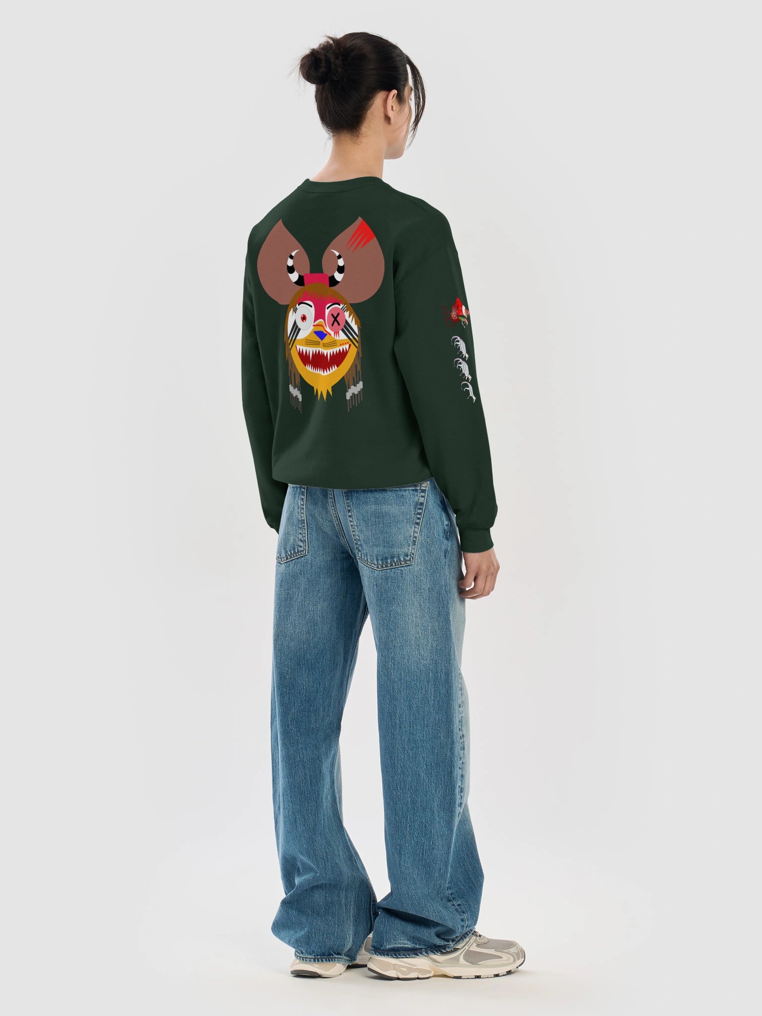 Merry Xmas Houndmouse Art Sweatshirt product image (63)