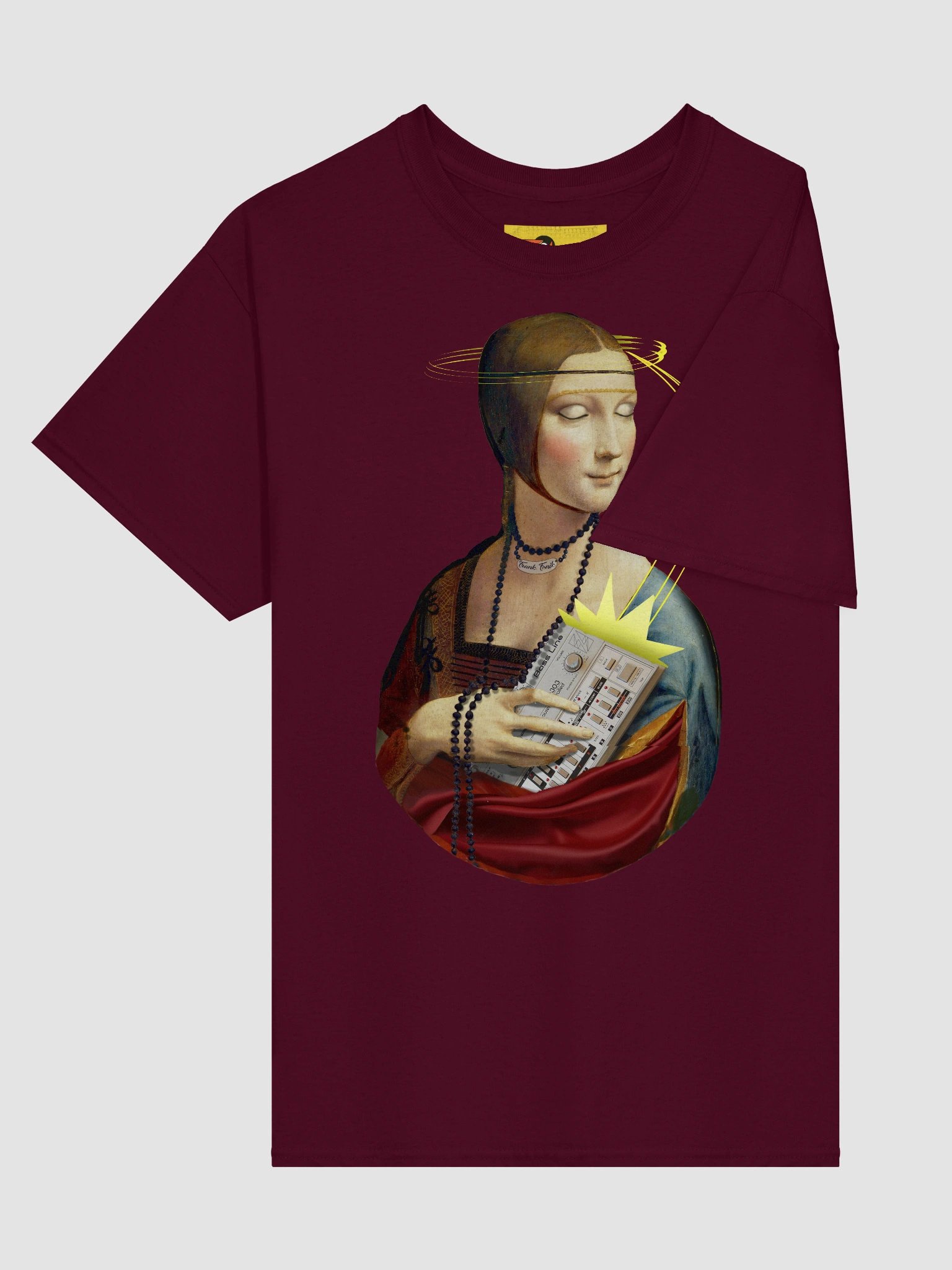 tb 3-0-3 Chill-out Lady by Frank Fonik, Techno EDM Unisex t-shirt product image (4)