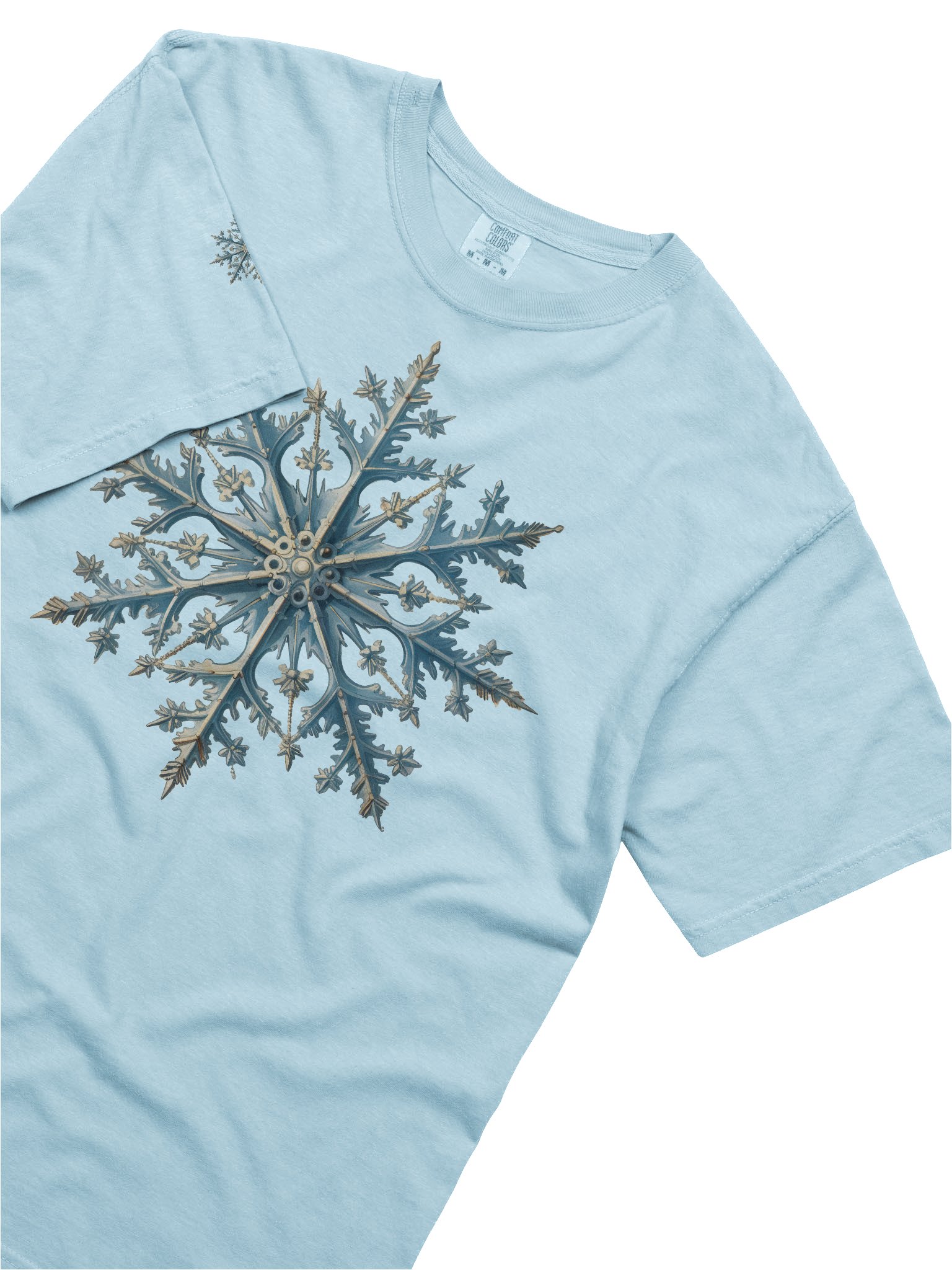Snowflake Blue T-Shirt product image (5)