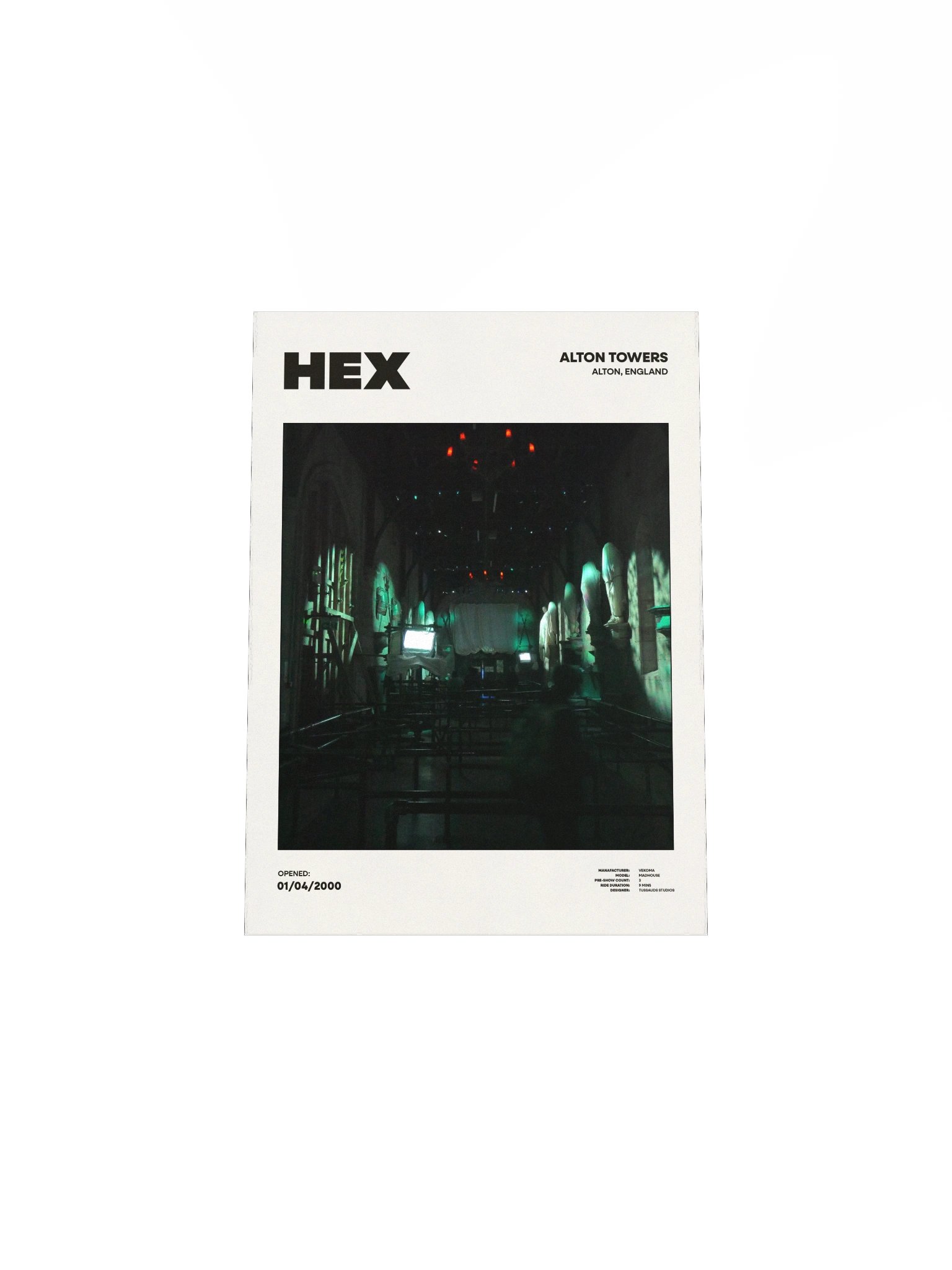 Hex Queueline Premium Poster product image (4)