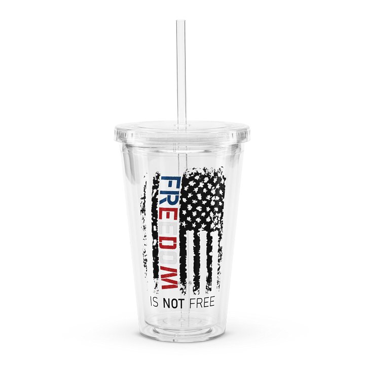 Freedom is Not Free Double Wall Tumbler product image (2)