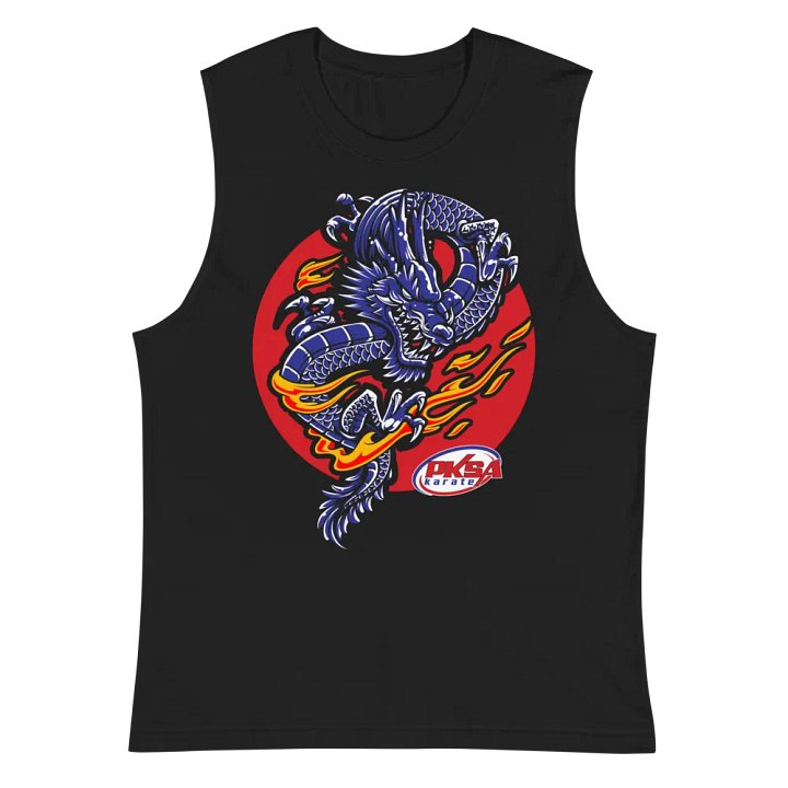 Dragon & Fire Muscle Tank product image (2)