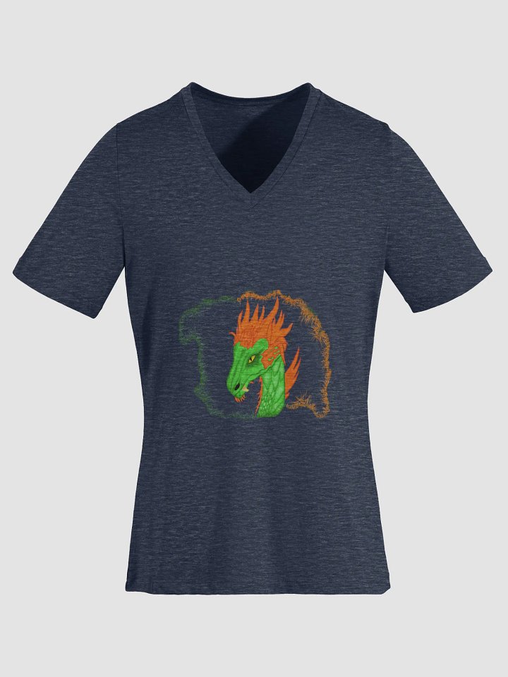 Dragon's Majesty V-Neck Tee product image (1)
