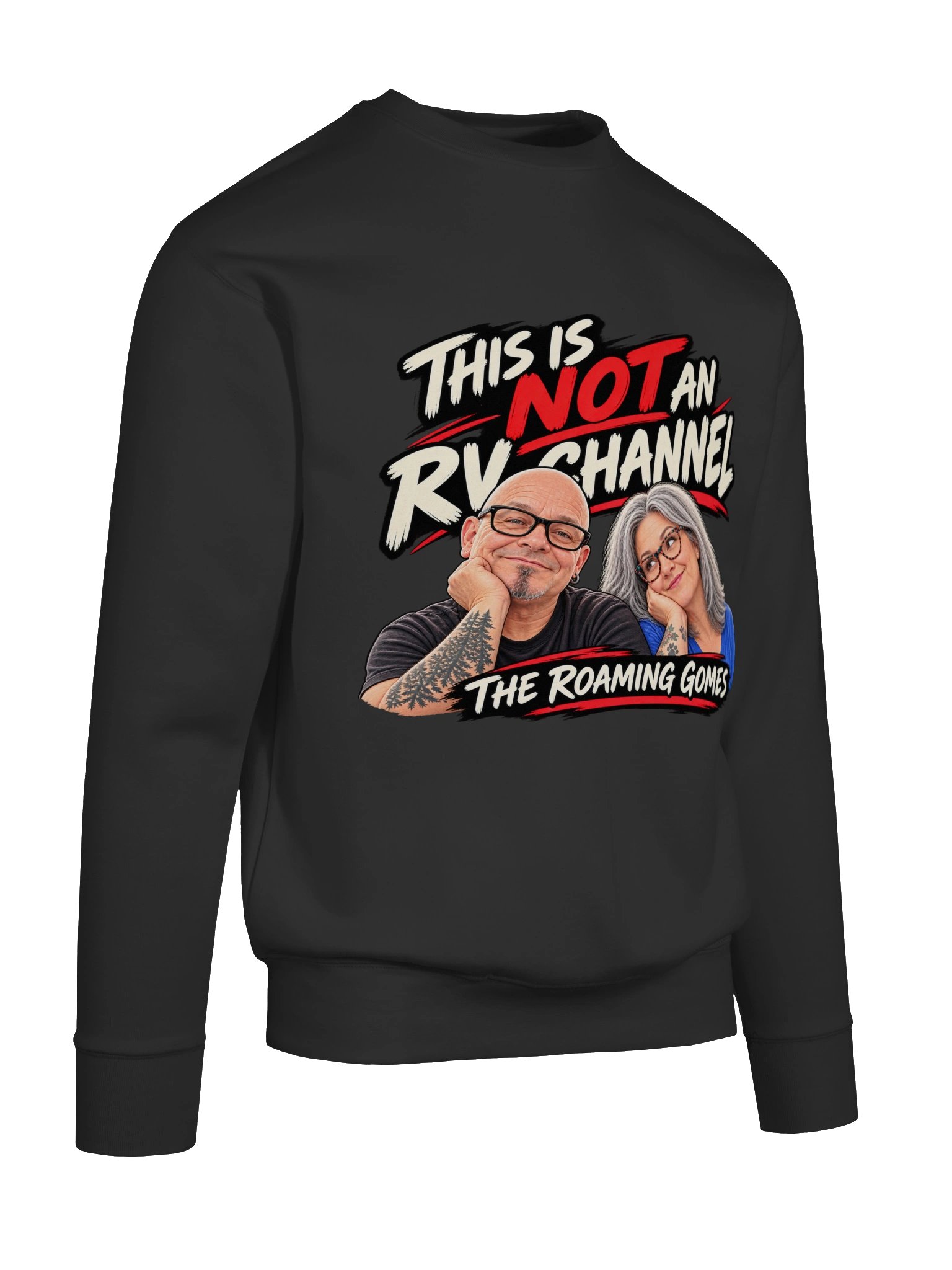 The Roaming Gomes “This Is Not an RV Channel” Sweatshirt product image (10)