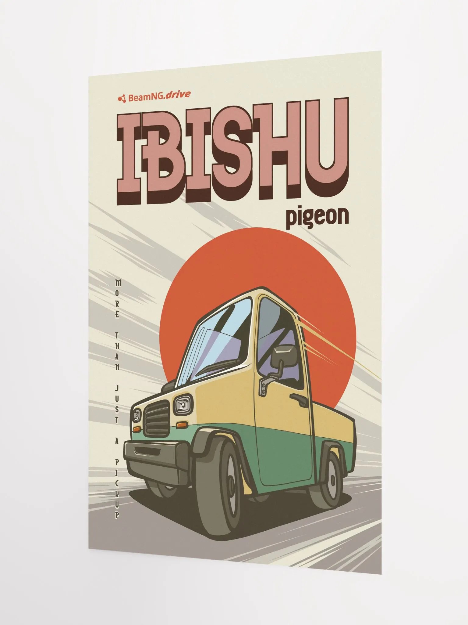 Ibishu Pigeon Stylized Poster product image (3)