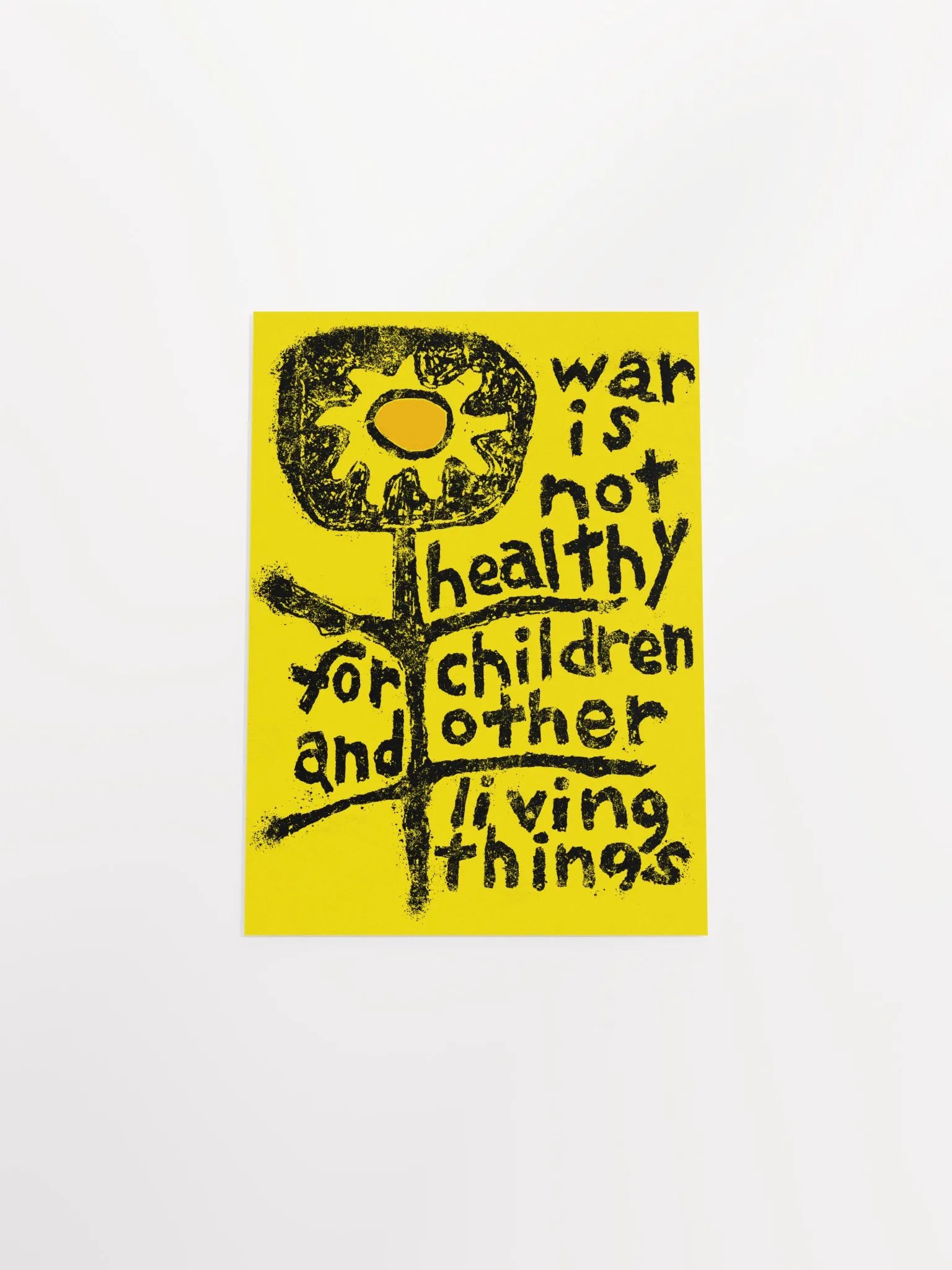 Peaceful Protest Flower Poster product image (51)