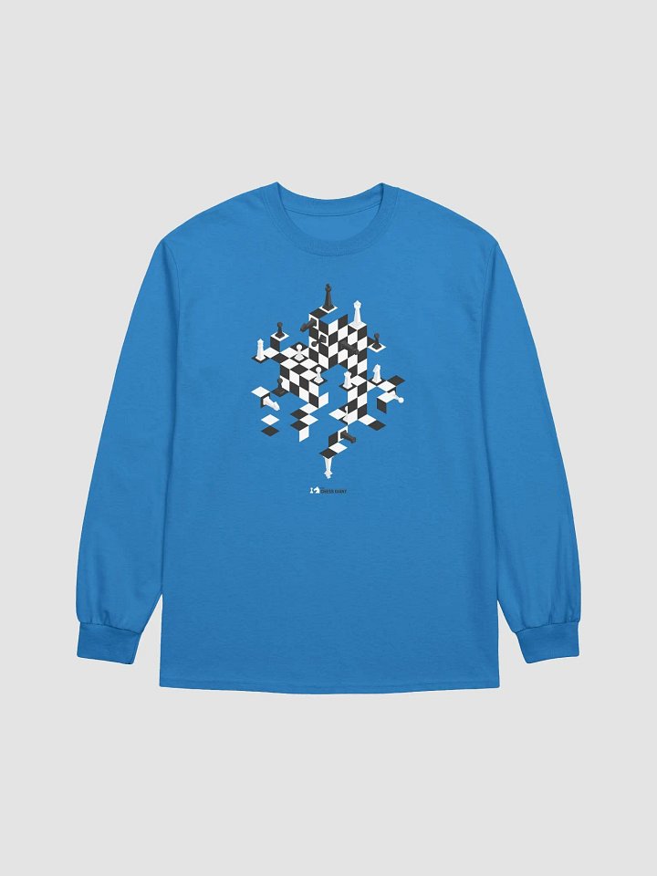 Escher's Chessboard long-sleeve shirt product image (8)