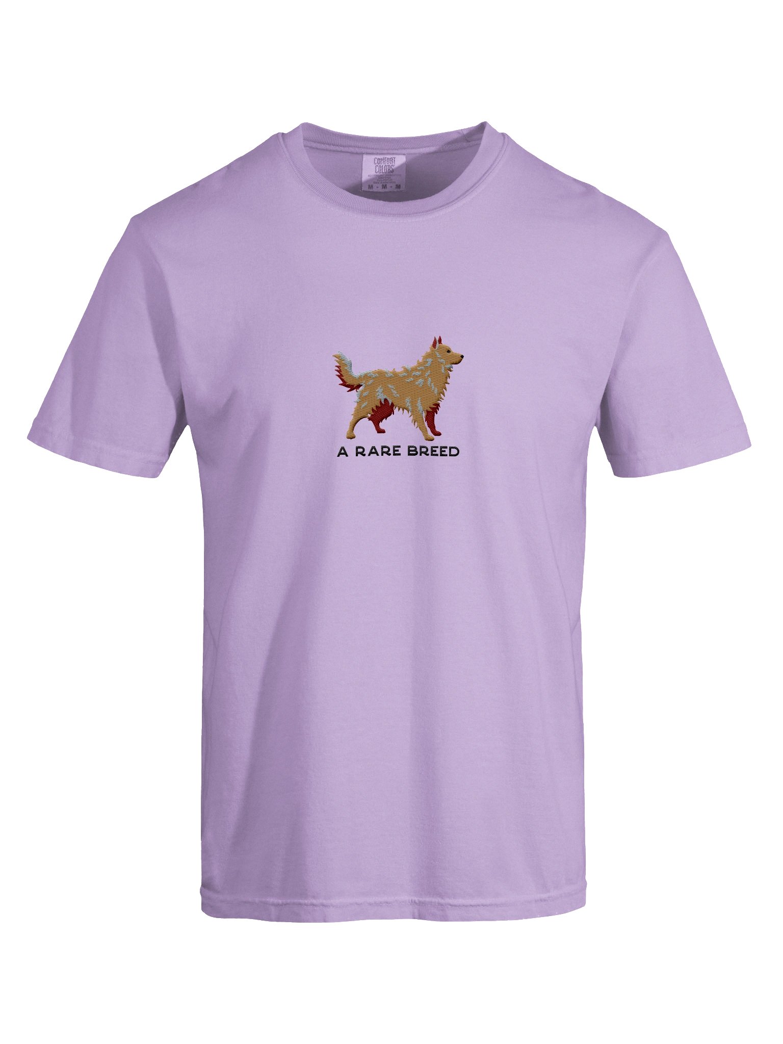 A Rare Breed T-Shirt(Embroidered) of a Hungarian Mudi(Tan) product image (10)