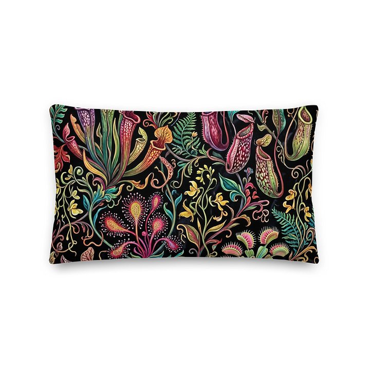 Carnivorous Garden — All-Over Print Premium Pillow product image (2)