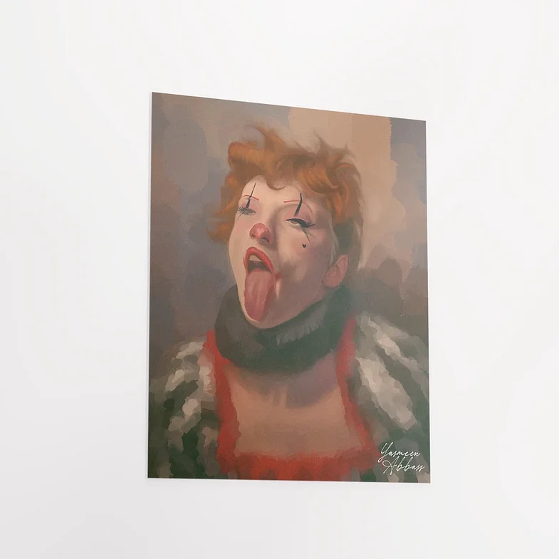 Clownin Around | Giclee Print product image (3)