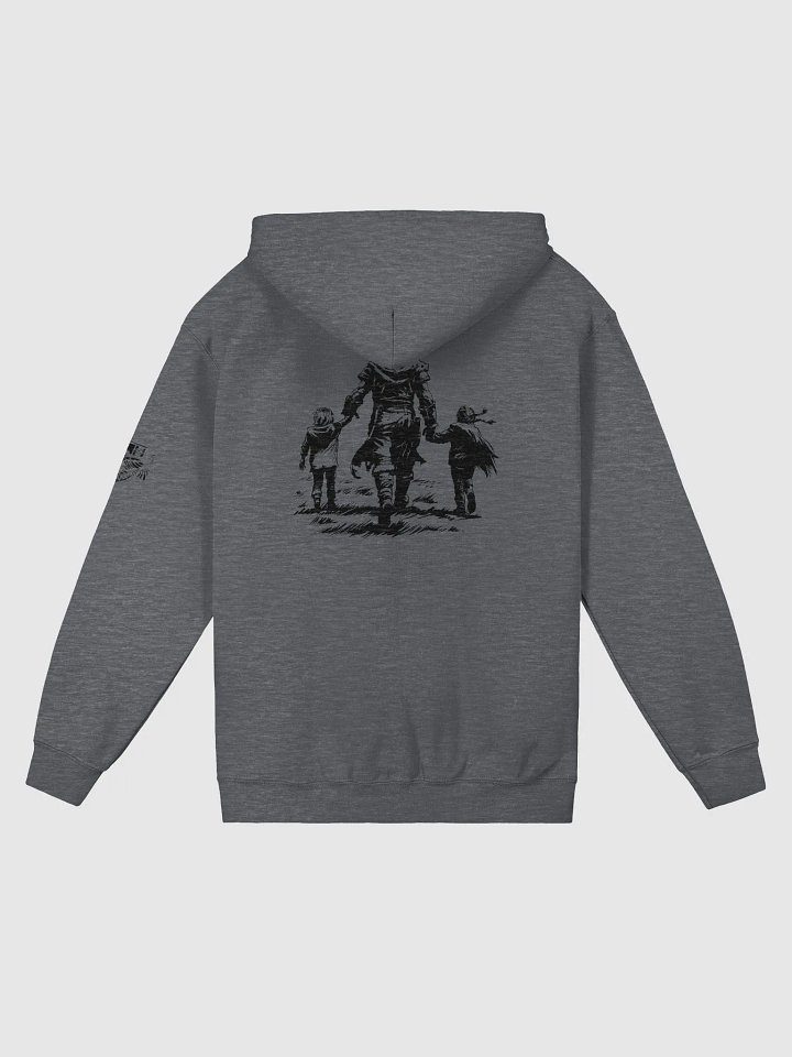 Viking Father w/ Children (Zip-up Sweater) product image (1)