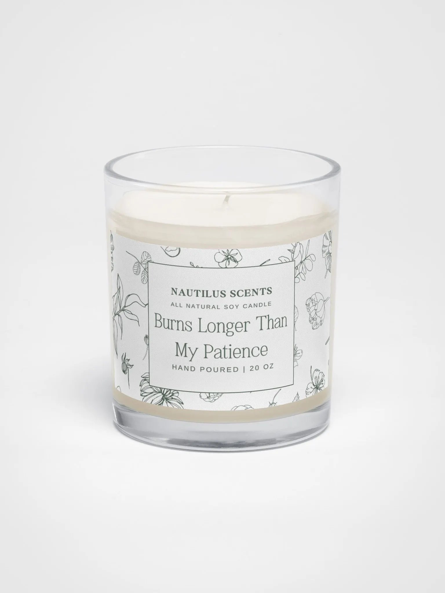 My Patience Natural Soy Candle product image (1)