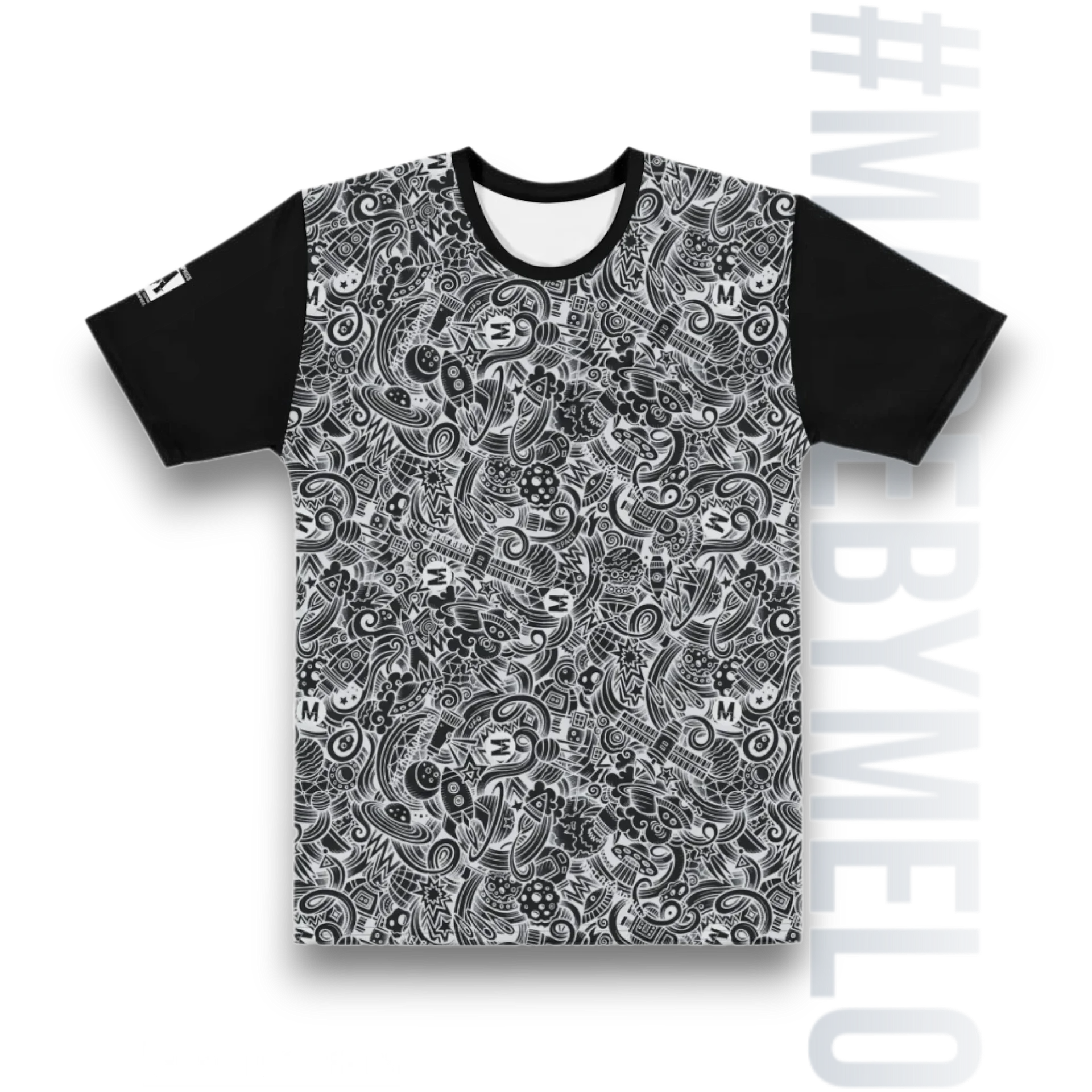 Dark Space Scribble - Ultimate T-Shirt | #MadeByMELO product image (3)