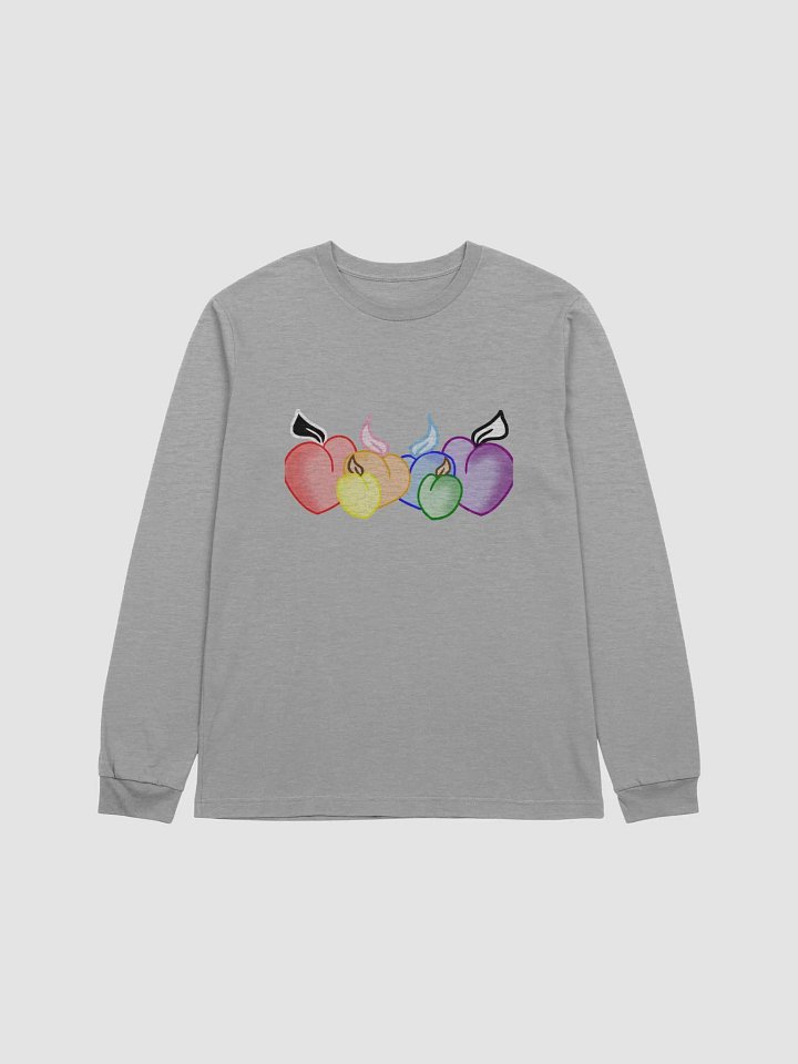 Pride Peaches ~ long sleeved tee product image (1)