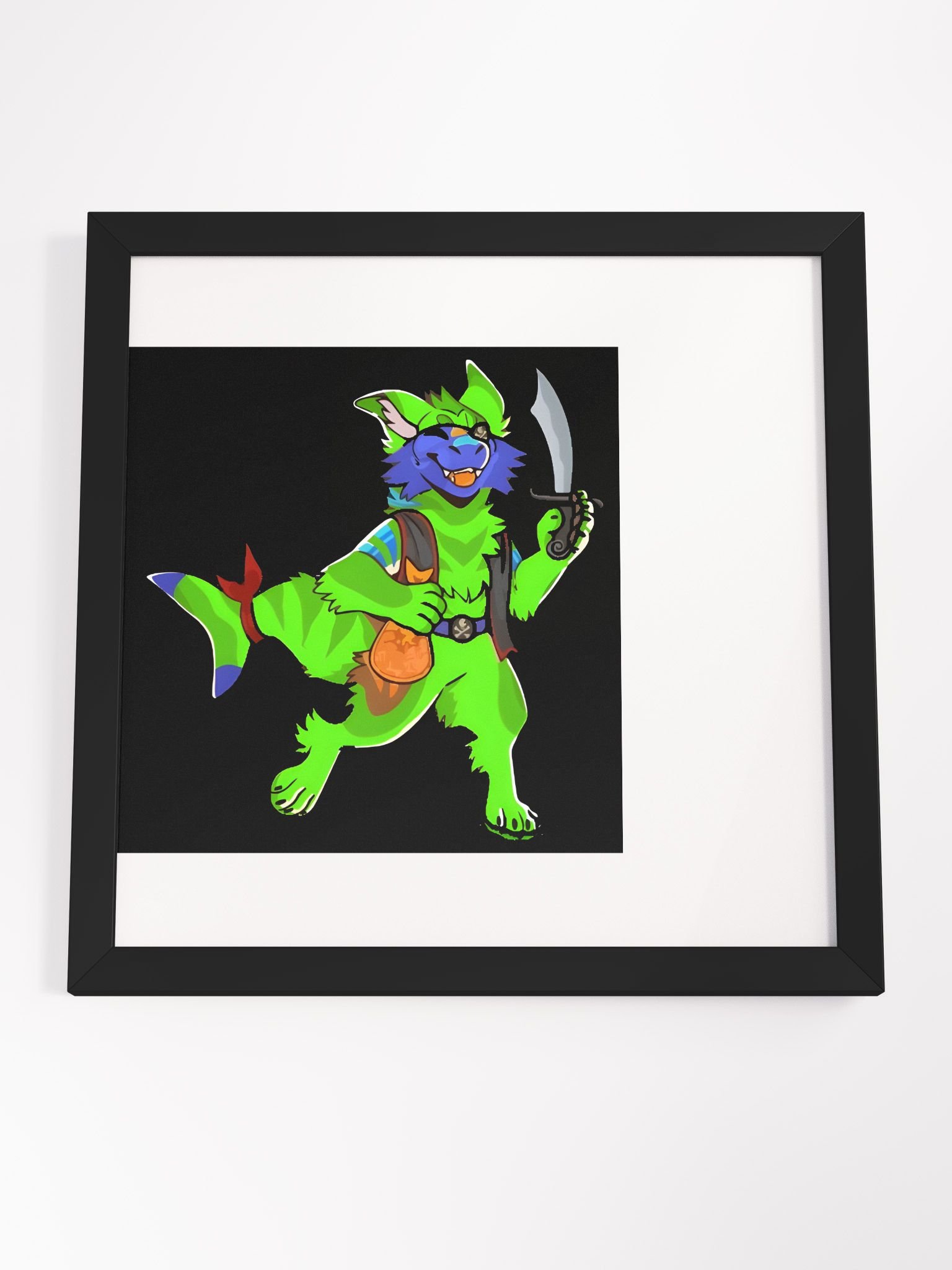 Cheerful Pirate Matte Poster product image (4)