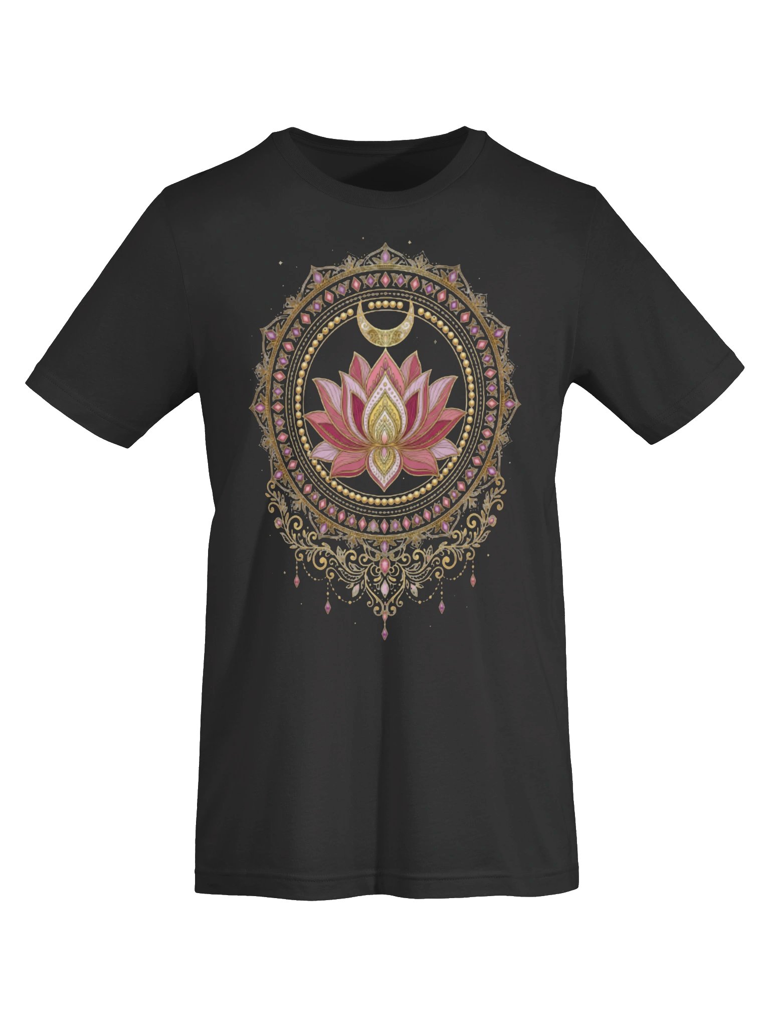 Camiseta Boho Mandala de Loto Sagrado | Camiseta Despertar Espiritual product image (6)