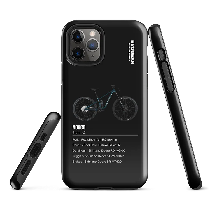 Black Norco Sight A3 iPhone Case product image (1)