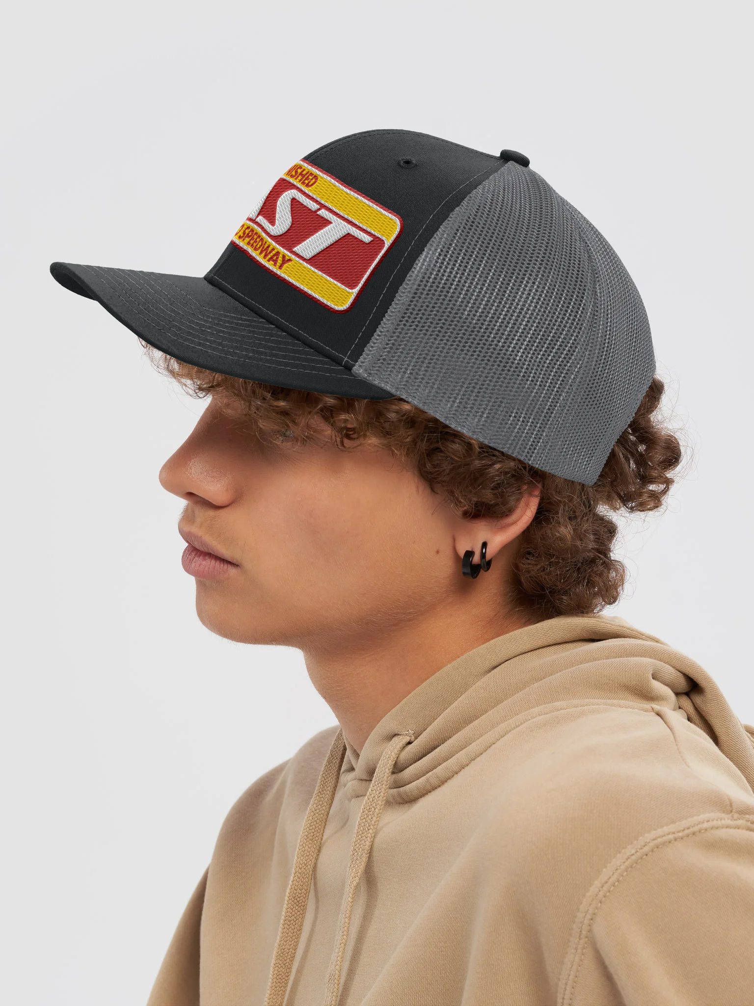 I Finished Last at Dillo Speedway Trucker Hat (Mayfest Productions Member) product image (7)